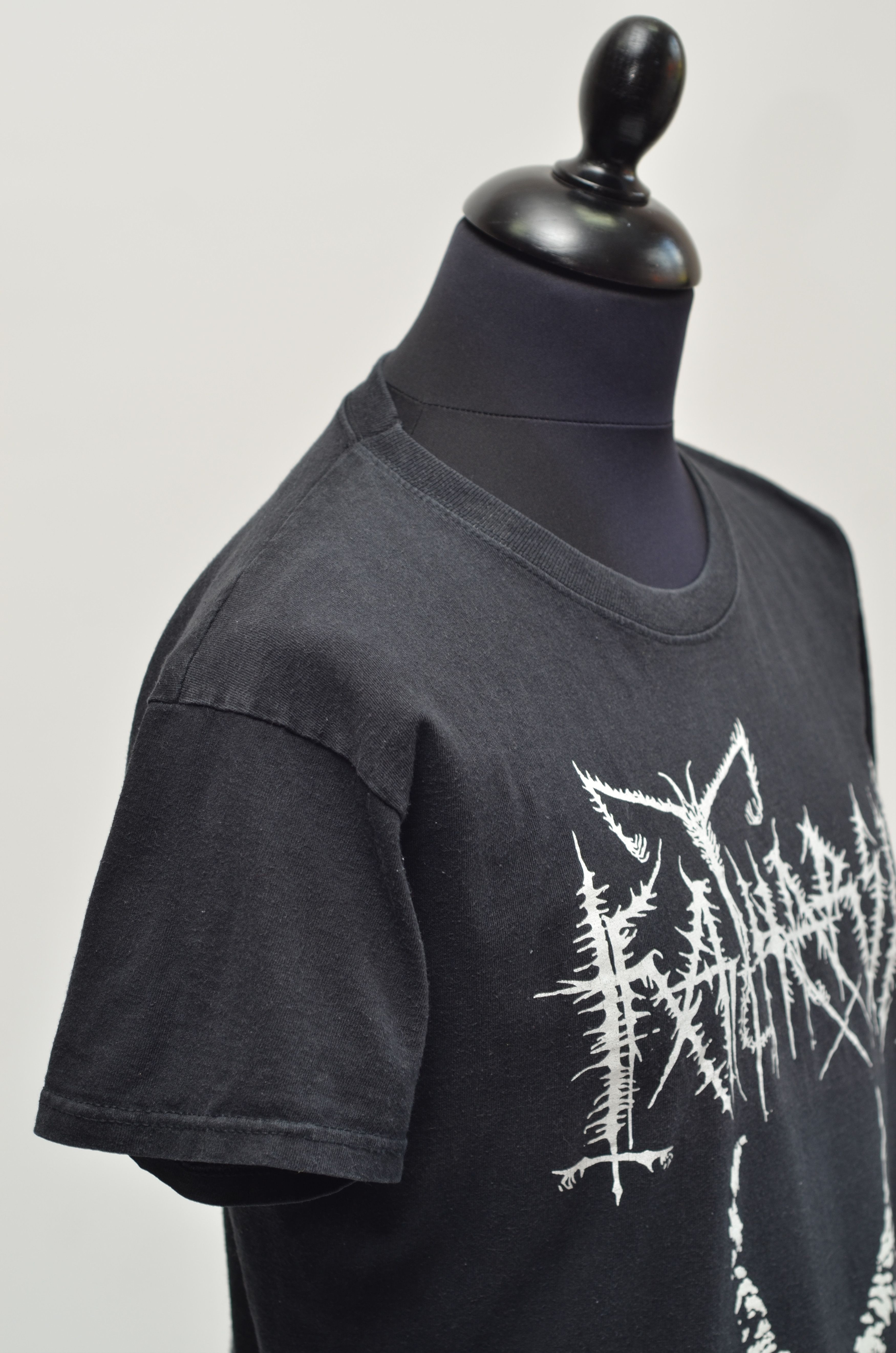 Band Tees × Vintage KATHARSIS 666 Vintage Retro Cotton Logo Tee Shirt Size US L / EU 52-54 / 3 - 9 Thumbnail