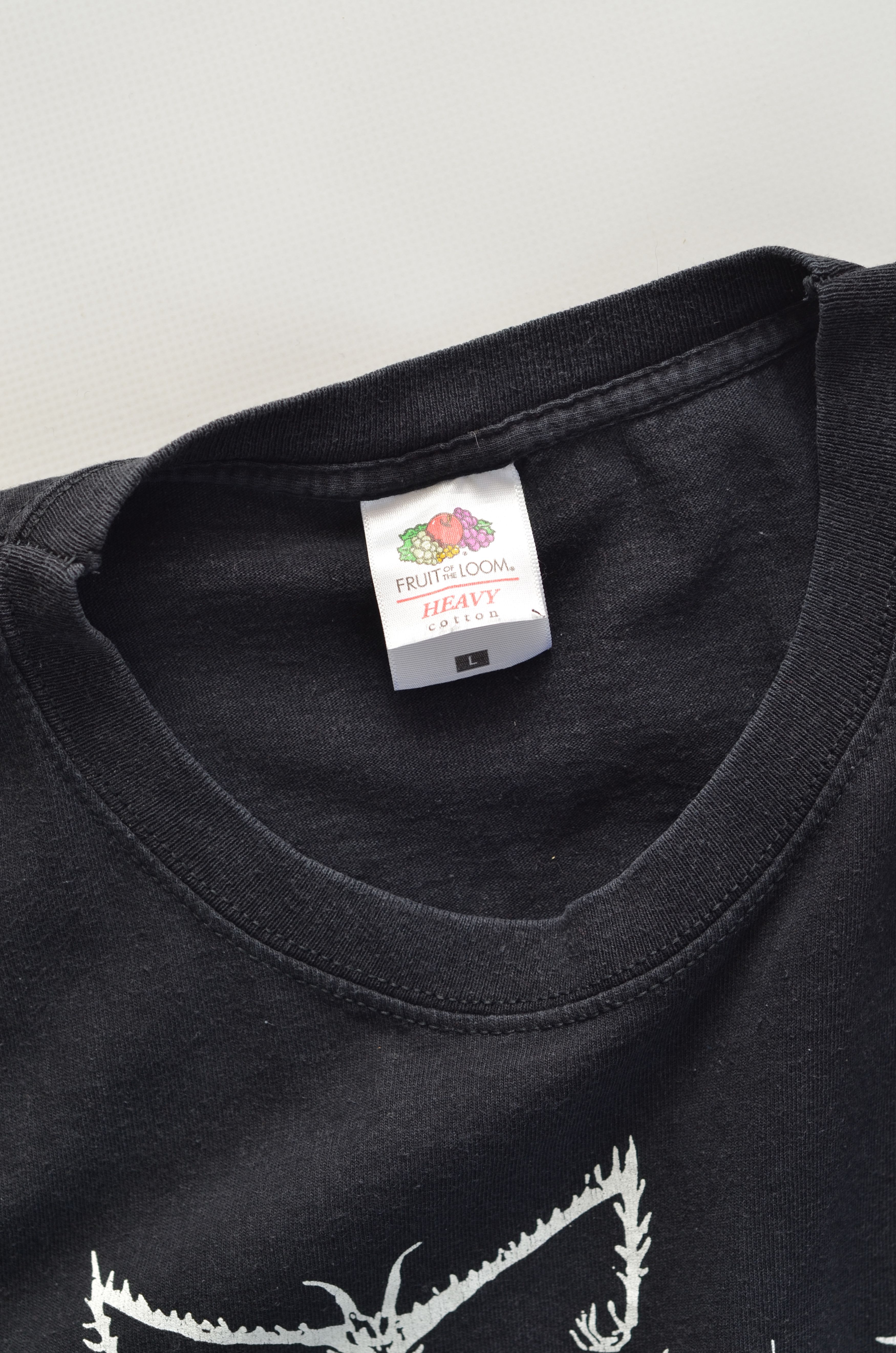 Band Tees × Vintage KATHARSIS 666 Vintage Retro Cotton Logo Tee Shirt Size US L / EU 52-54 / 3 - 11 Thumbnail