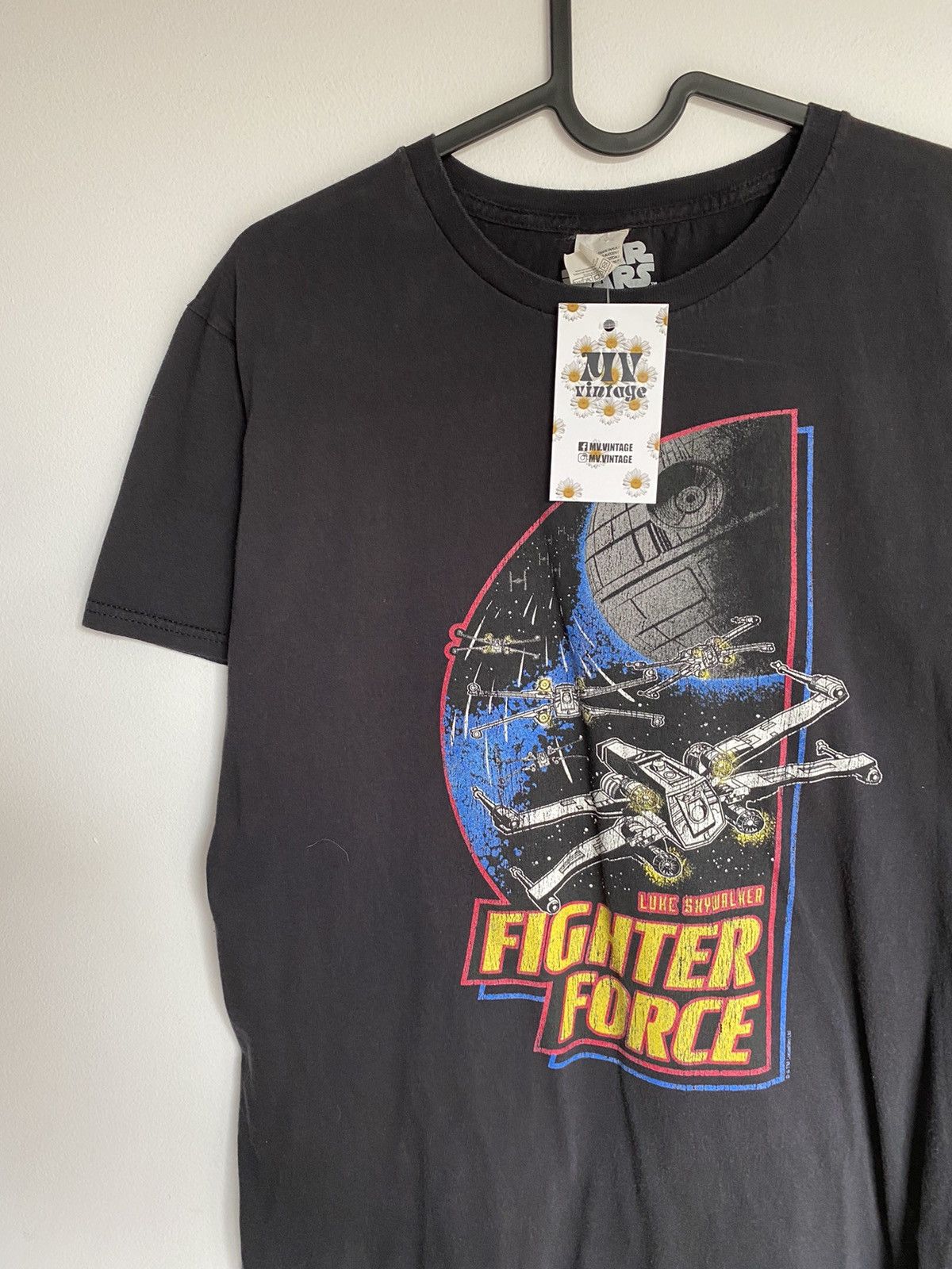 Star Wars × Vintage *FINAL DROP* Star Wars 00s Fighter Force Tee Movie Cartoon Size US S / EU 44-46 / 1 - 3 Thumbnail