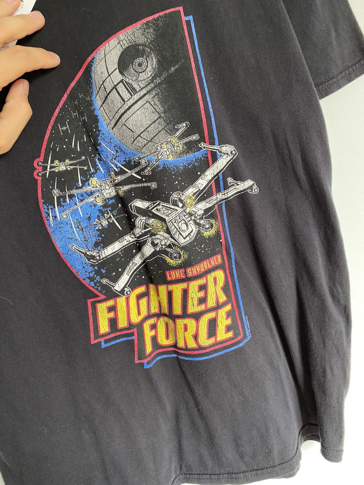 Star Wars × Vintage *FINAL DROP* Star Wars 00s Fighter Force Tee Movie Cartoon Size US S / EU 44-46 / 1 - 6 Thumbnail