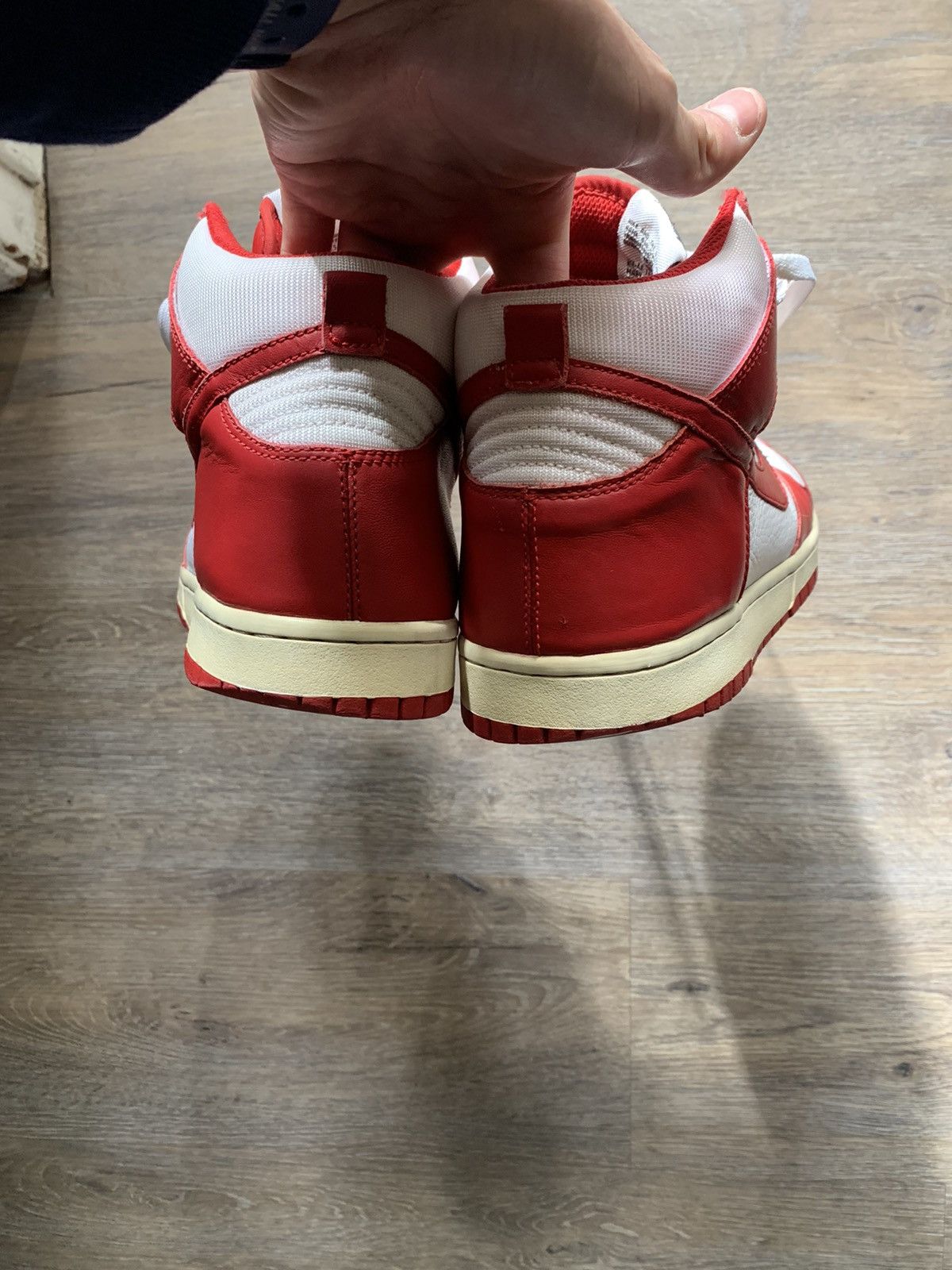 Nike × Vintage Nike Dunk High Retro QS 2009 Size US 9 / EU 42 - 5 Thumbnail