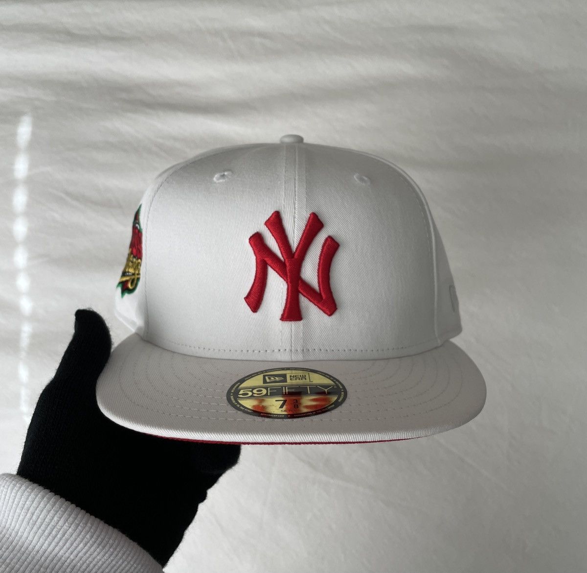 New Era 59Fifty Creme de La New York Yankees 1999 World Series Patch H – Hat  Club