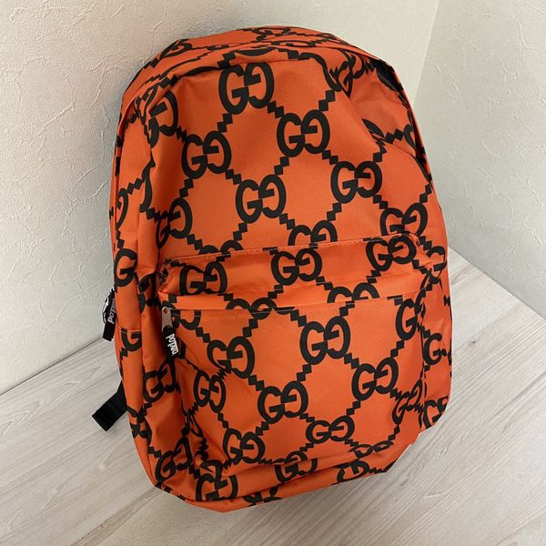 Custom imran potato backpack orange Halloween | Grailed