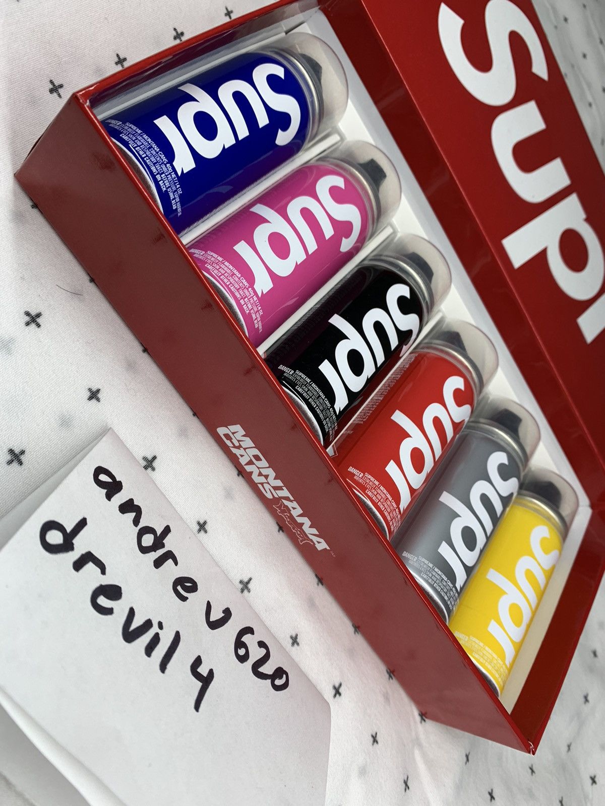 Supreme Supreme x Montana Mini Can Set Size ONE SIZE - 1 Thumbnail