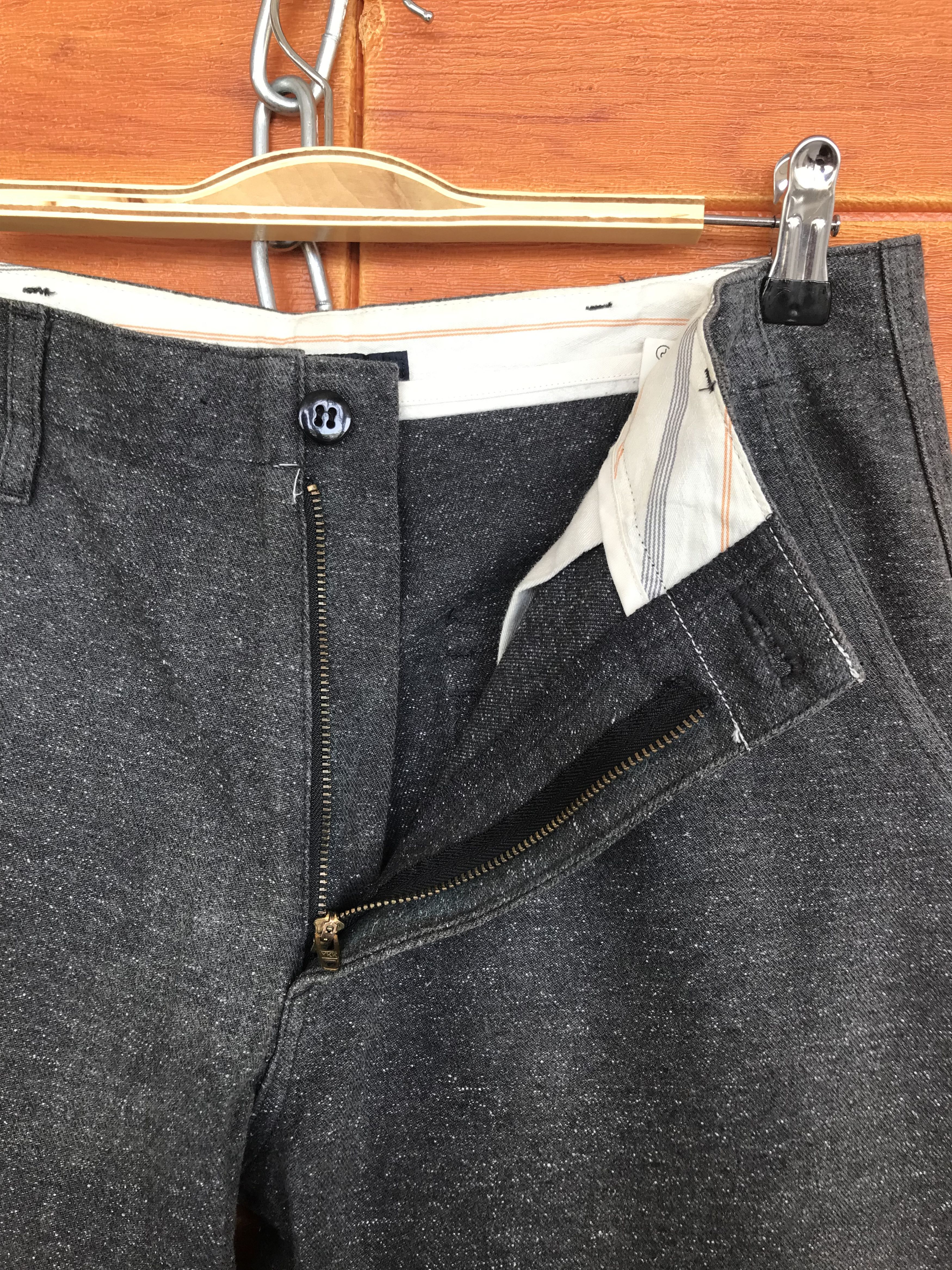 Comme des Garcons × Undercover Urban Research DOORS Salt & Pepper Cinch Back Military Size US 31 - 12 Thumbnail