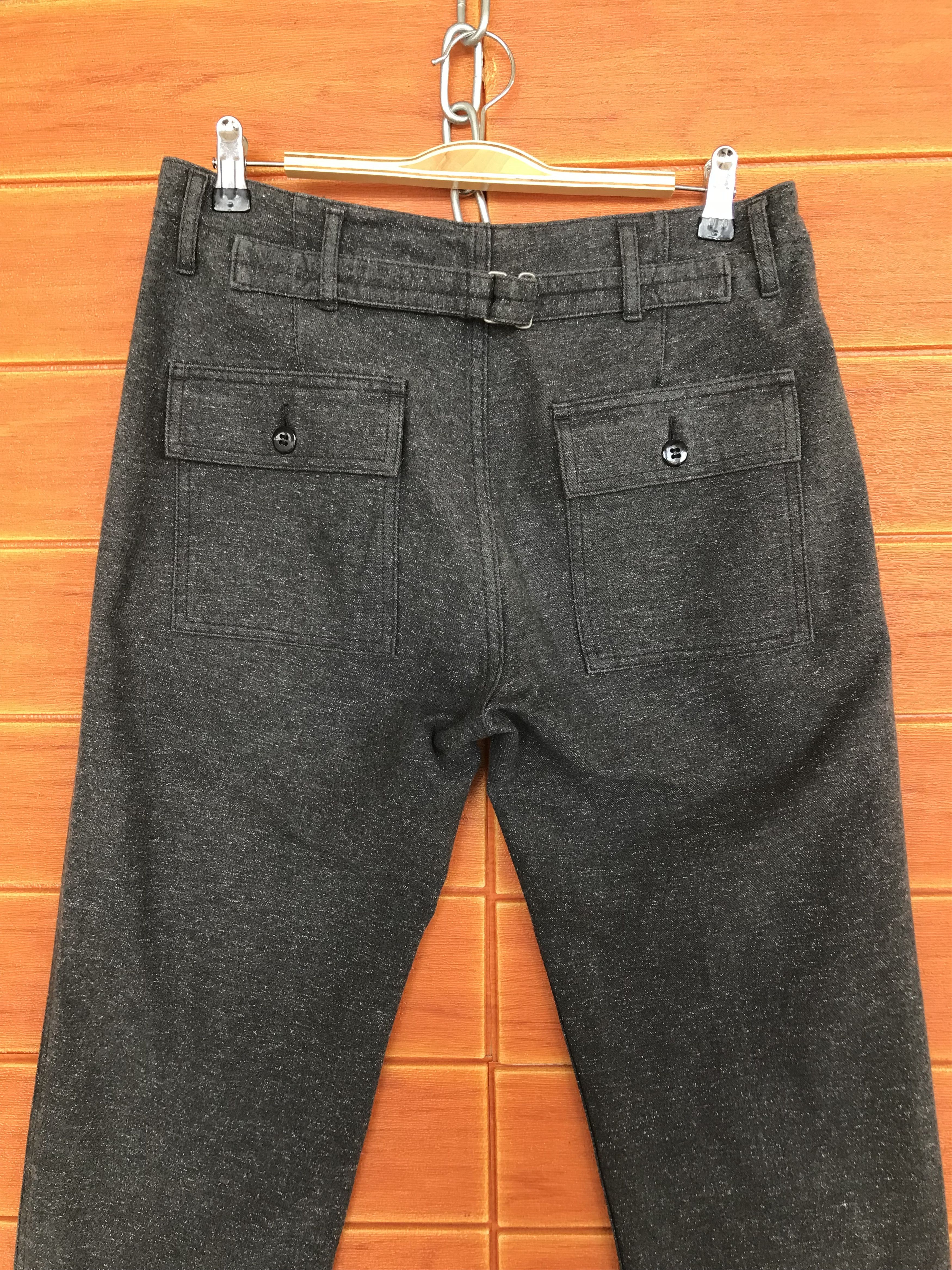 Comme des Garcons × Undercover Urban Research DOORS Salt & Pepper Cinch Back Military Size US 31 - 6 Thumbnail