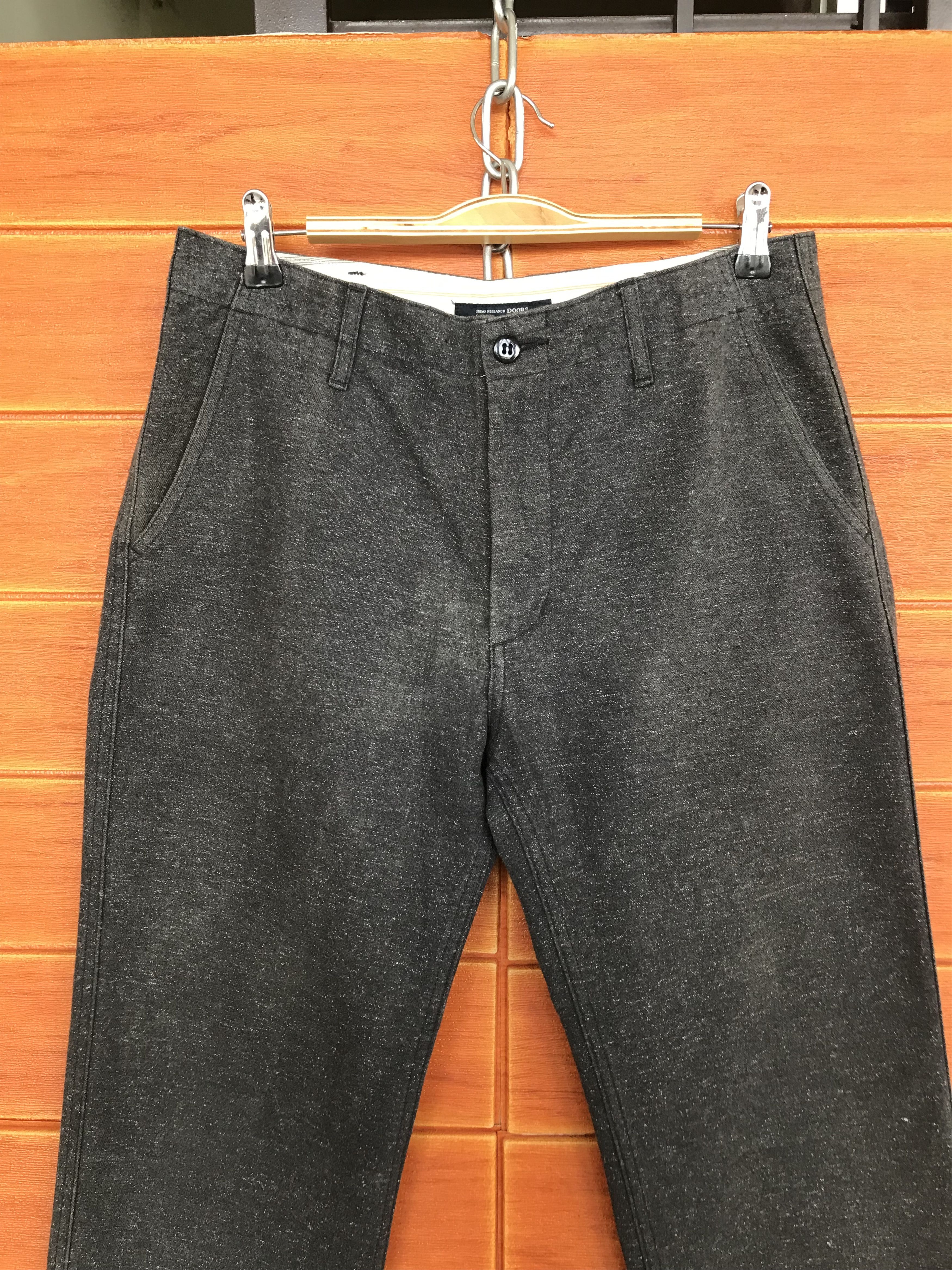 Comme des Garcons × Undercover Urban Research DOORS Salt & Pepper Cinch Back Military Size US 31 - 2 Thumbnail