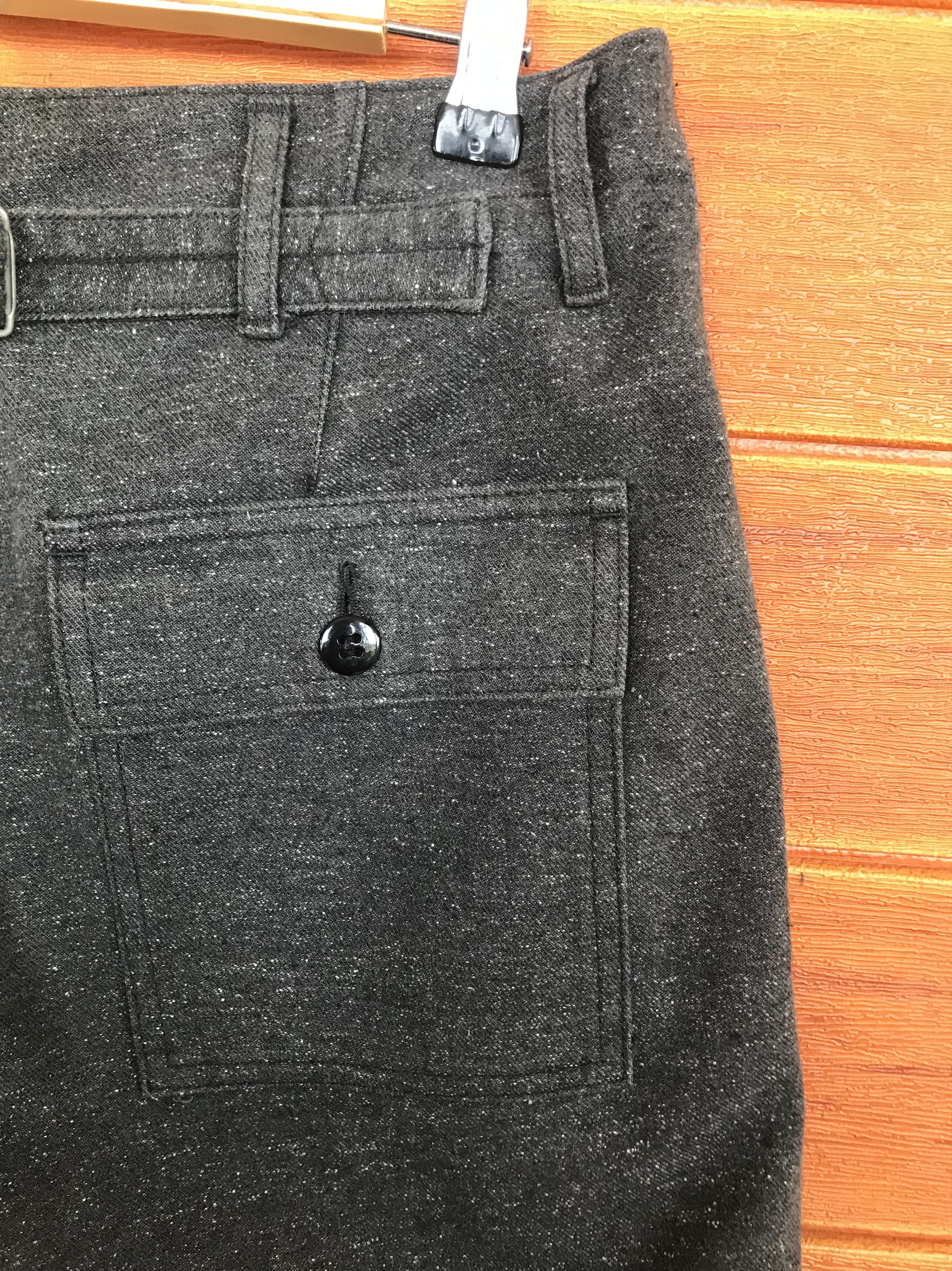 Comme des Garcons × Undercover Urban Research DOORS Salt & Pepper Cinch Back Military Size US 31 - 11 Thumbnail