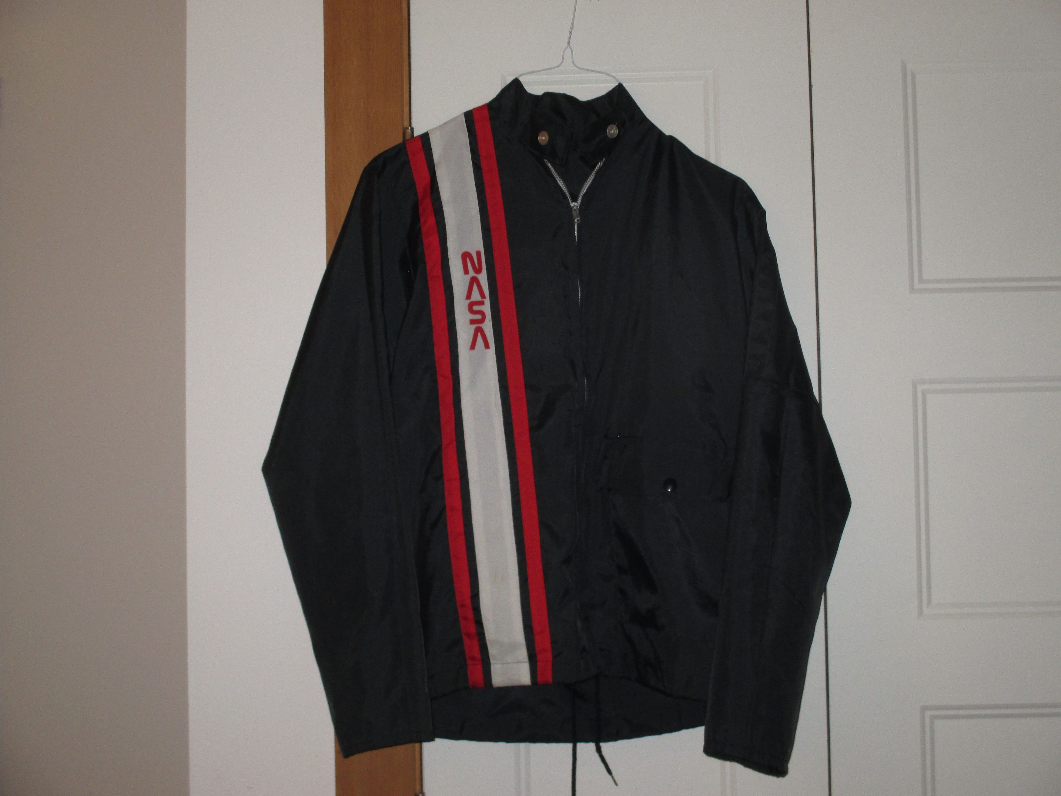 Vintage Rare NOS Vintage 1980s Nasa Rave Windbreaker Jacket | Grailed