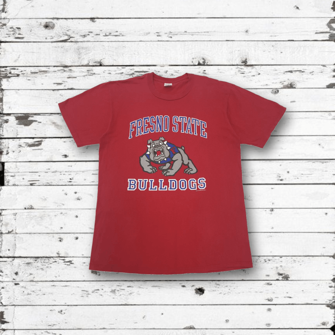 NCAA × Vintage Vintage Fresno State Bulldogs T-shirts Size US XL / EU 56 / 4 - 1 Thumbnail
