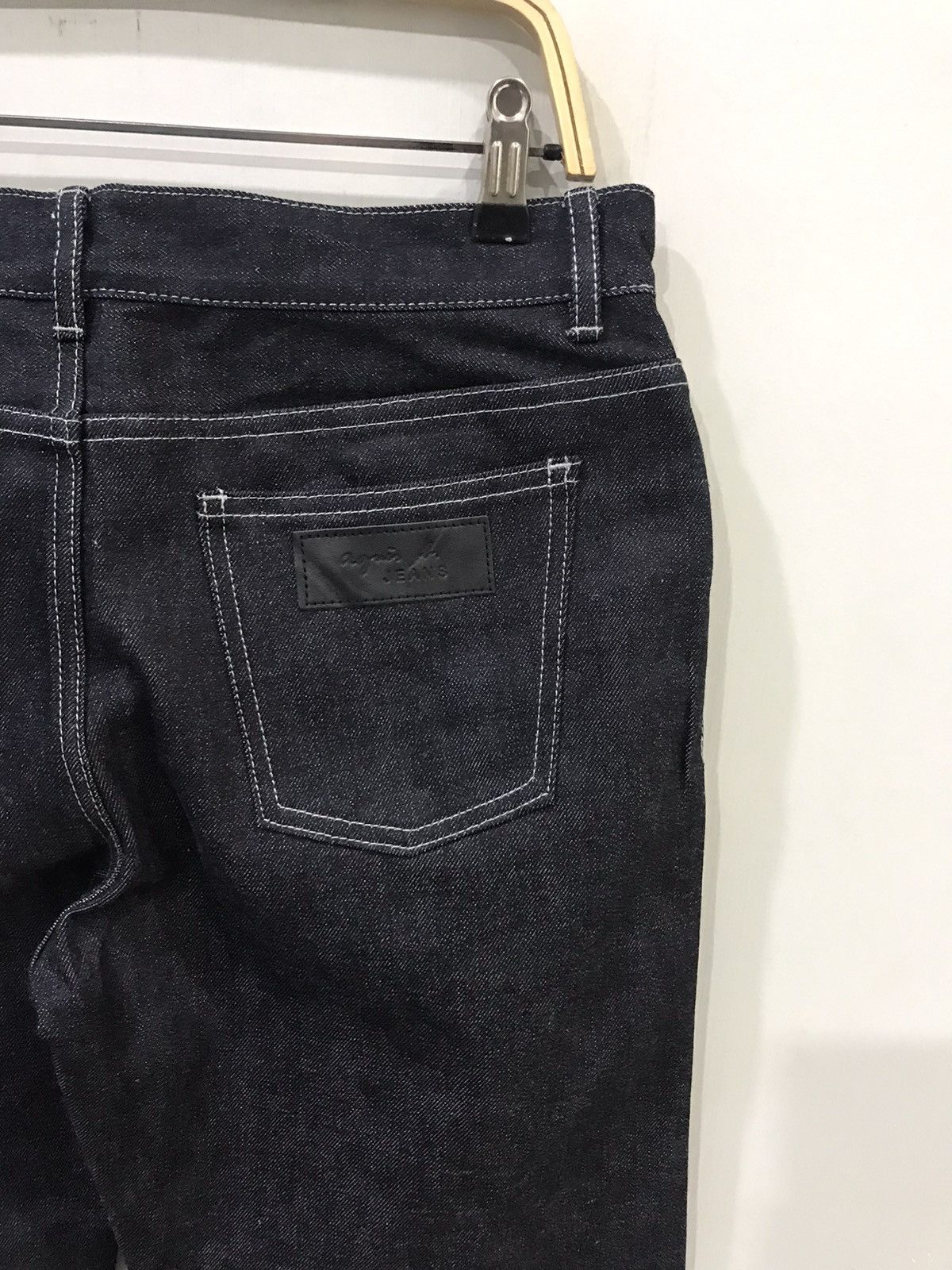 Designer × agnes b. Agnes B French Designer Luxury Brand Red Selvedge Denim Size US 33 - 9 Thumbnail