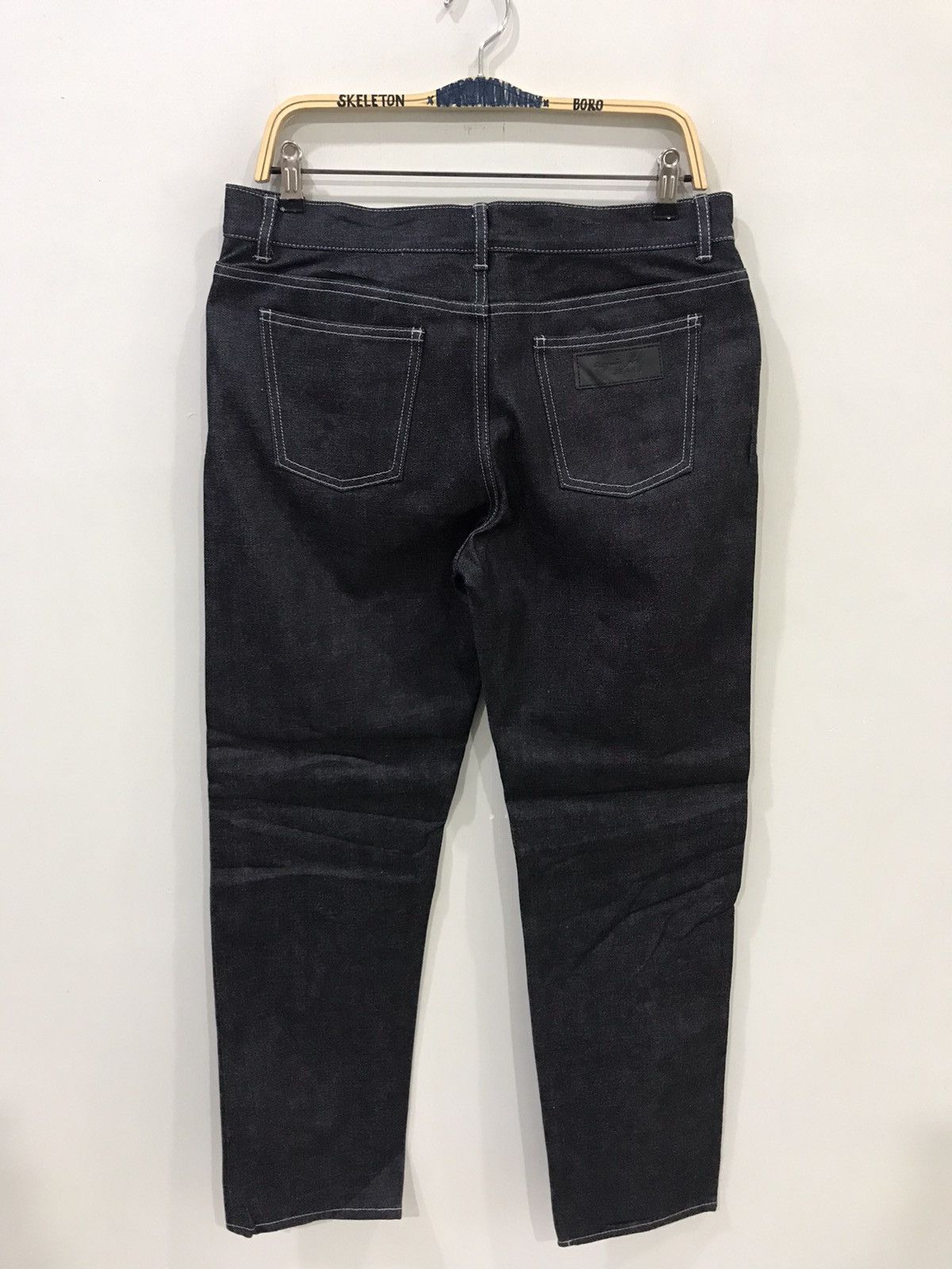 Designer × agnes b. Agnes B French Designer Luxury Brand Red Selvedge Denim Size US 33 - 8 Thumbnail