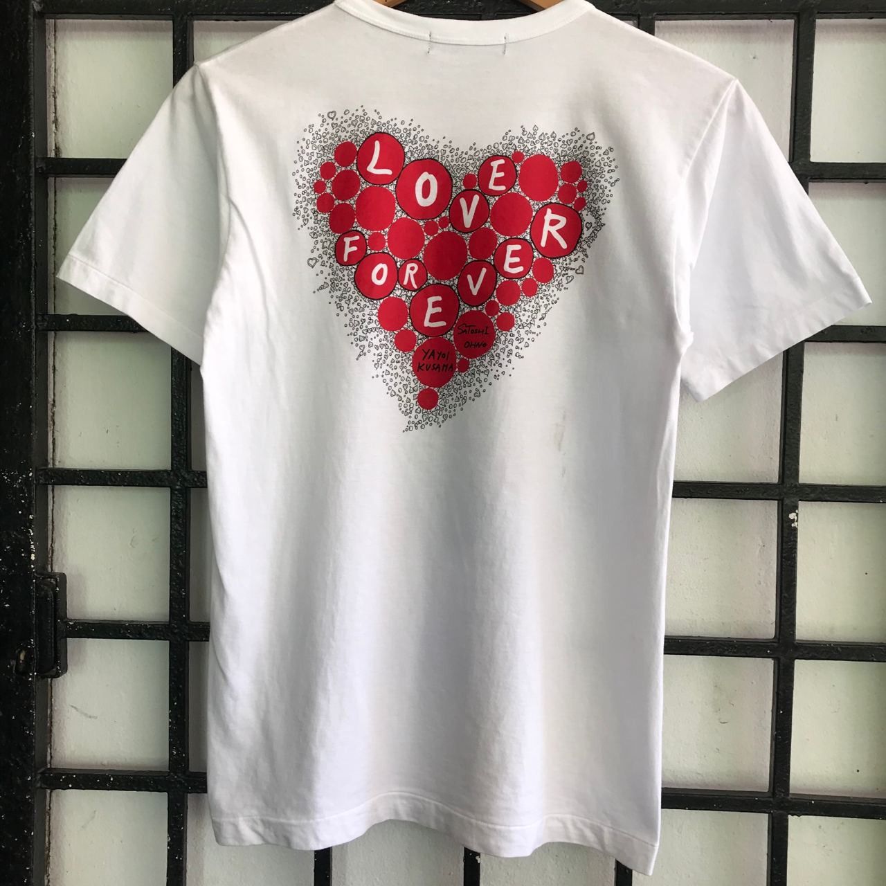 Japanese Brand 🔥 Vintage 90's Yayoi Kusama x Satoshi Ohno Tee Size US S / EU 44-46 / 1 - 4 Thumbnail