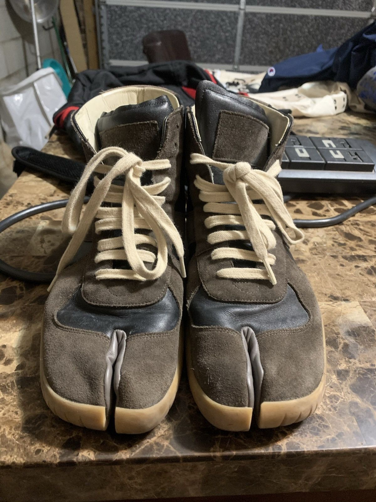 Maison Margiela Maison Margiela Replica Tabi sneakers Grailed