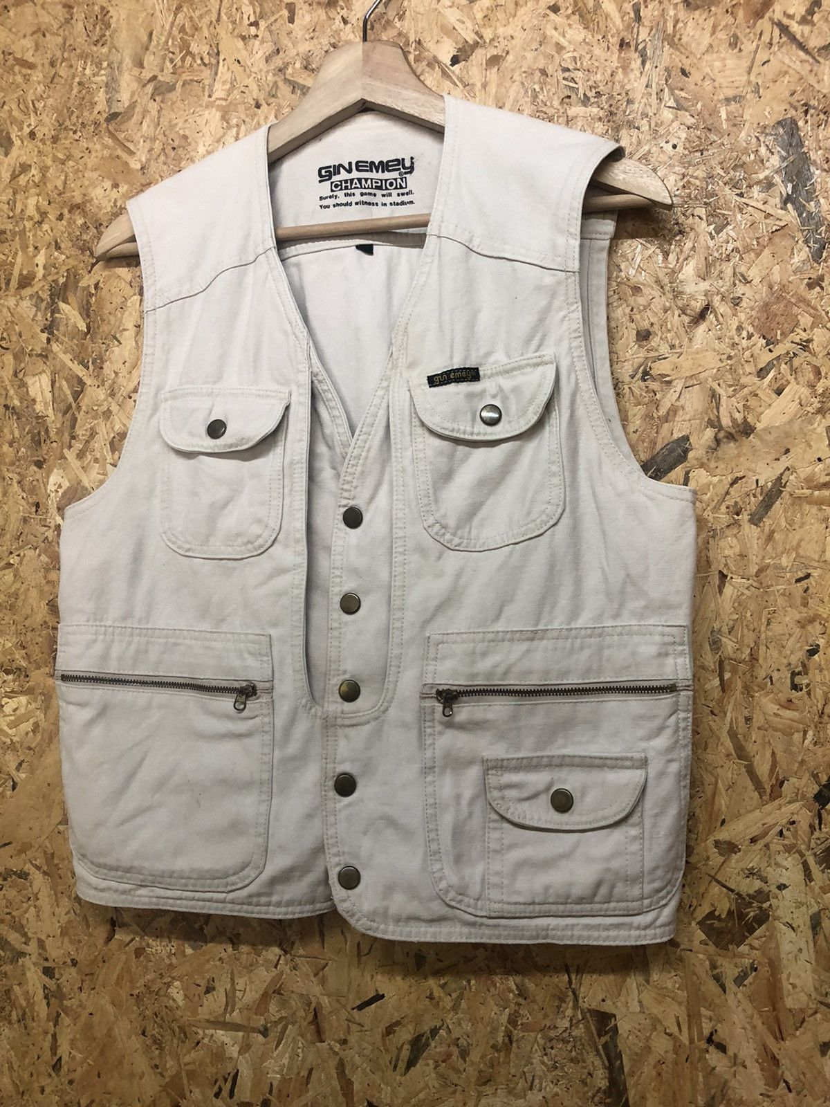 Designer × Vintage BAy 1 free 1 GINEMEY CHAMPION FISHING VESTS Size US S / EU 44-46 / 1 - 1 Thumbnail