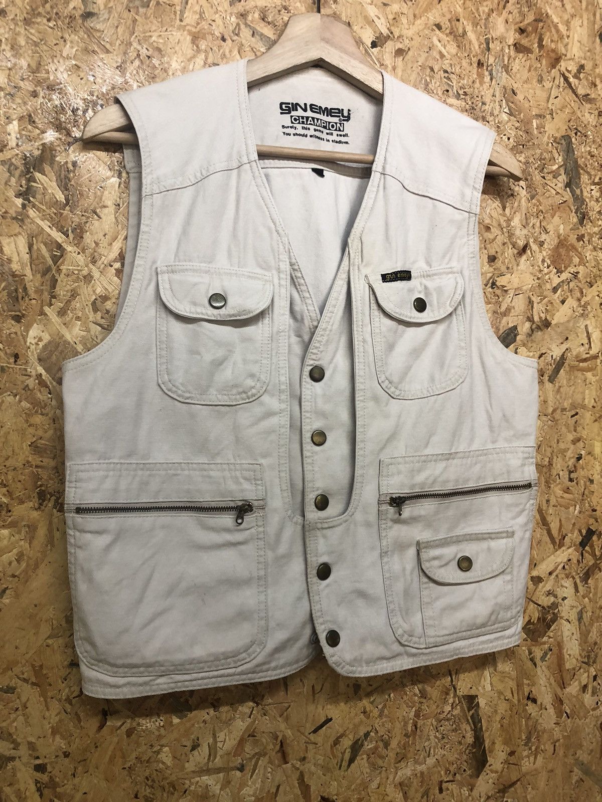 Designer × Vintage BAy 1 free 1 GINEMEY CHAMPION FISHING VESTS Size US S / EU 44-46 / 1 - 2 Thumbnail