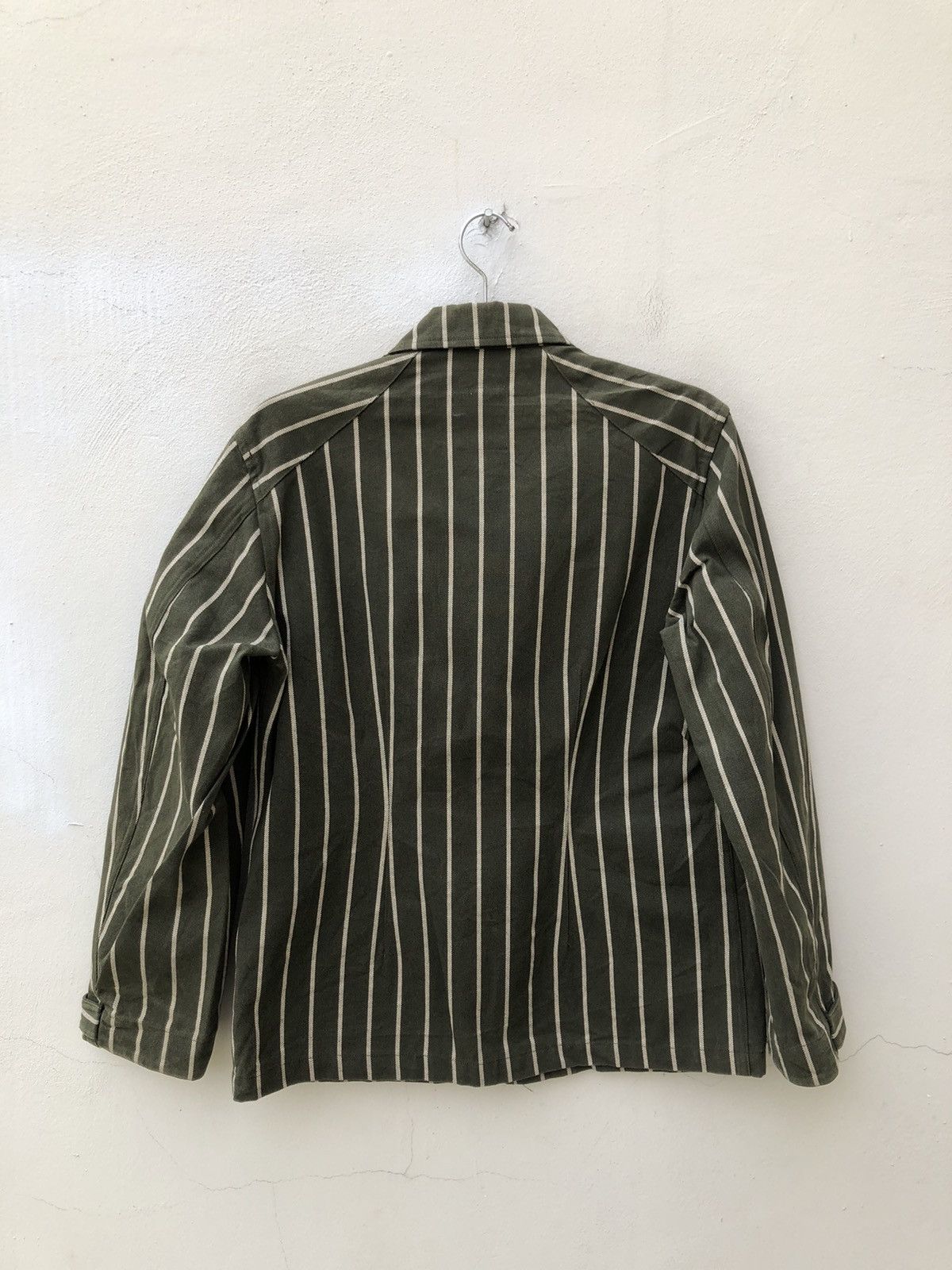 Vintage Japan Brand SOCOM Union Space Striped Field Jacket Size US M / EU 48-50 / 2 - 11 Thumbnail