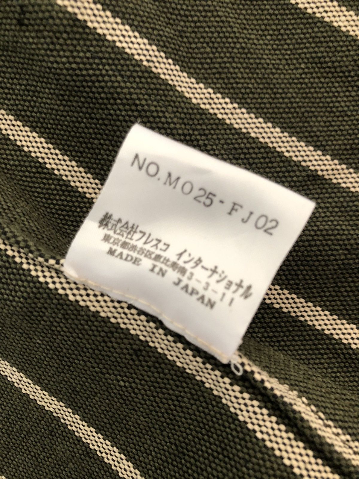 Vintage Japan Brand SOCOM Union Space Striped Field Jacket Size US M / EU 48-50 / 2 - 16 Thumbnail
