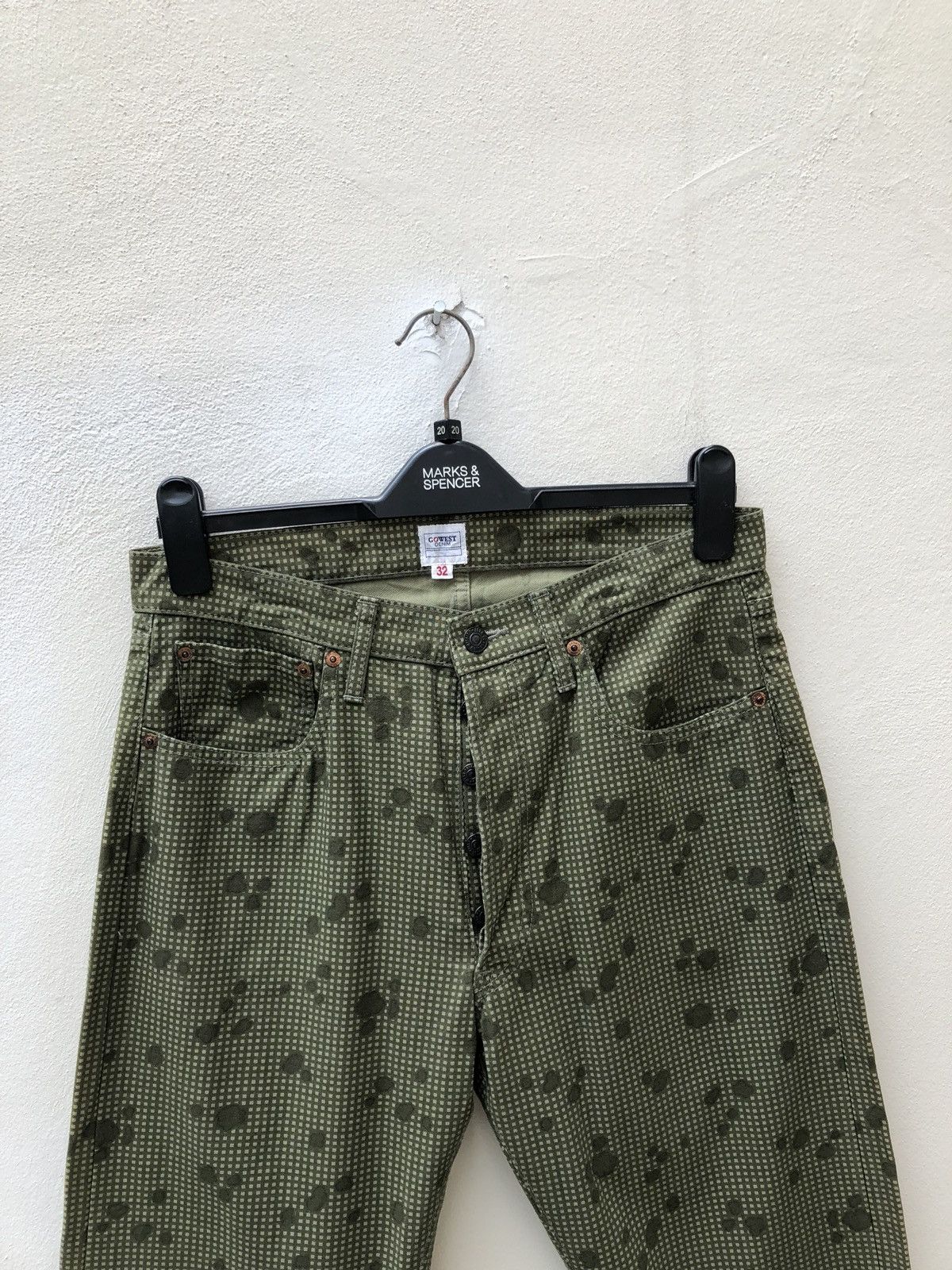 Vintage Japan Brand Go West Night Camouflage Trouser Pant Size US 32 / EU 48 - 2 Thumbnail