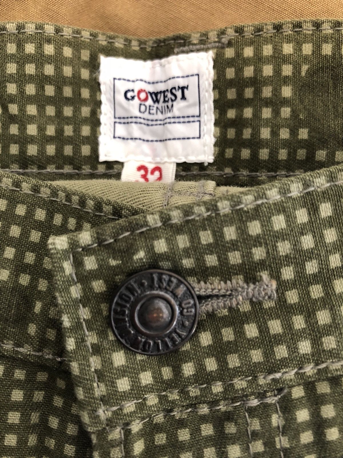 Vintage Japan Brand Go West Night Camouflage Trouser Pant Size US 32 / EU 48 - 6 Thumbnail