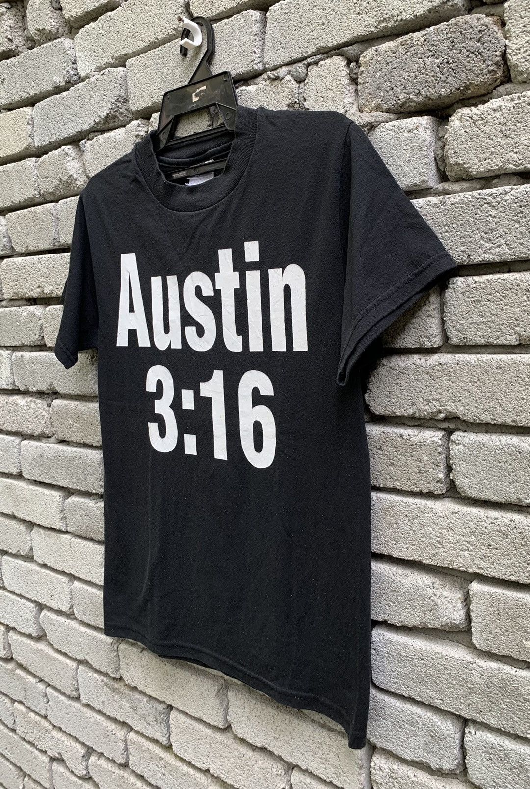 WWE Austin 3:16 Stone Cold Steve Austin Spell Out T Shirt Size US S / EU 44-46 / 1 - 3 Thumbnail