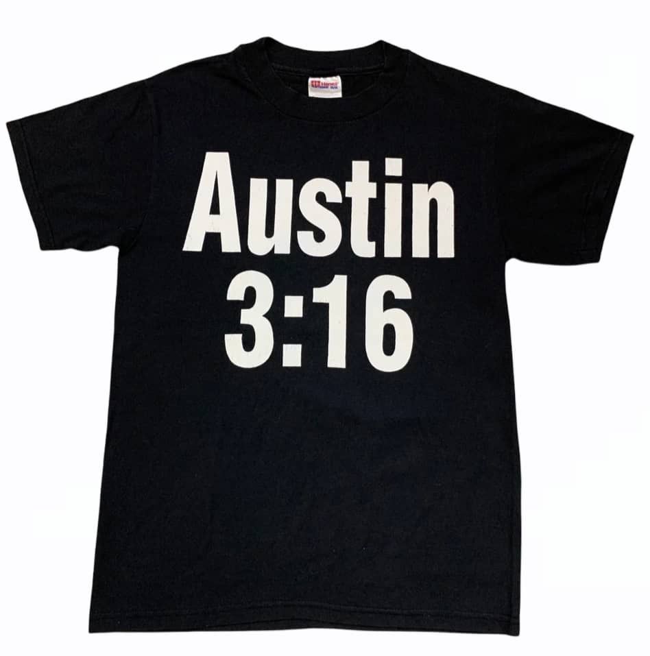WWE Austin 3:16 Stone Cold Steve Austin Spell Out T Shirt Size US S / EU 44-46 / 1 - 1 Thumbnail