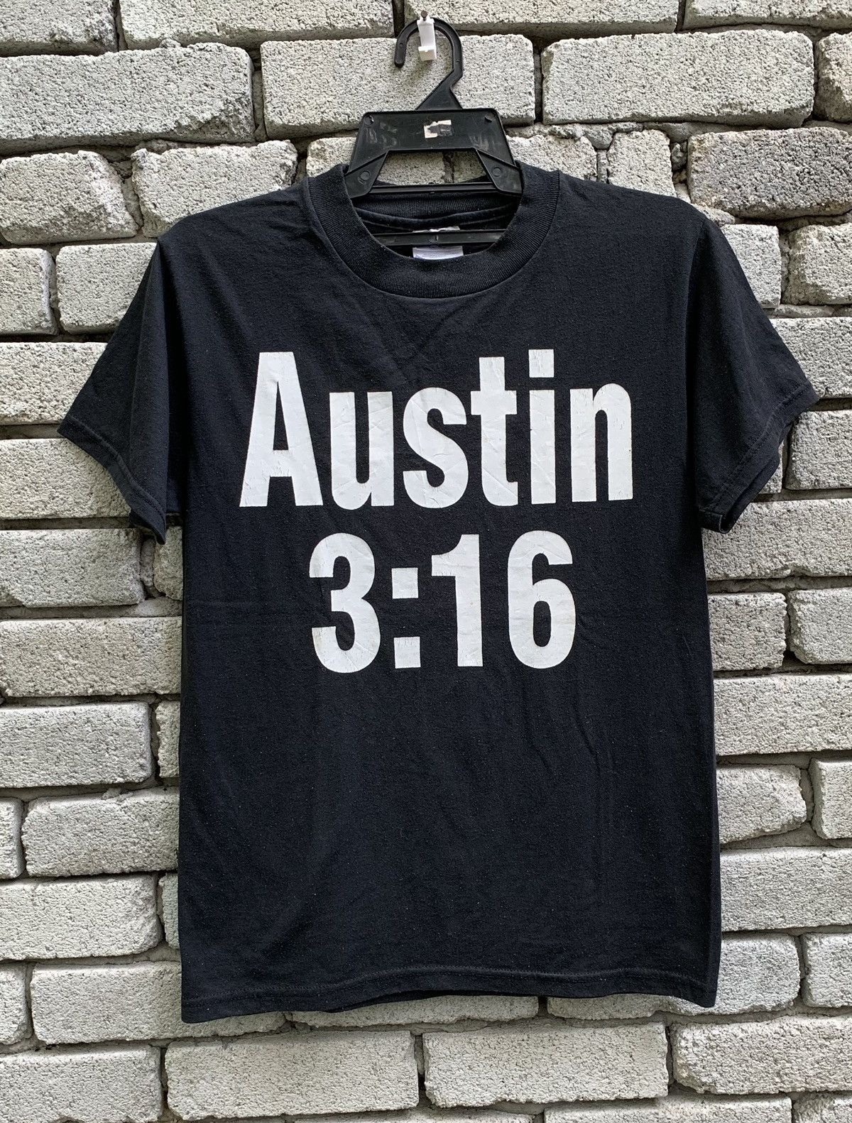 WWE Austin 3:16 Stone Cold Steve Austin Spell Out T Shirt Size US S / EU 44-46 / 1 - 2 Thumbnail