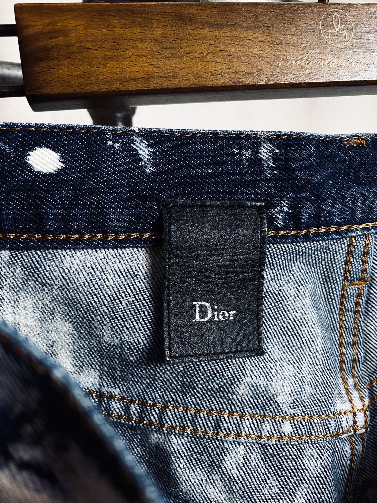 Dior DIOR HOMME Acid Wash Jeans Size US 30 / EU 46 - 8 Thumbnail