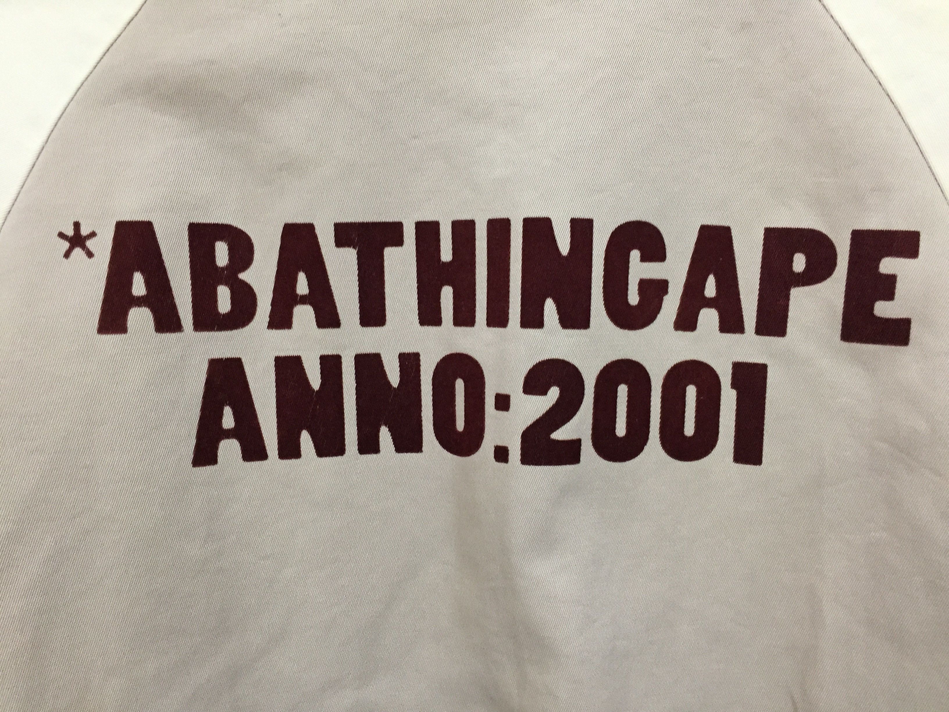 Bape 2001 Bape Raglan Jacket Size US M / EU 48-50 / 2 - 12 Thumbnail