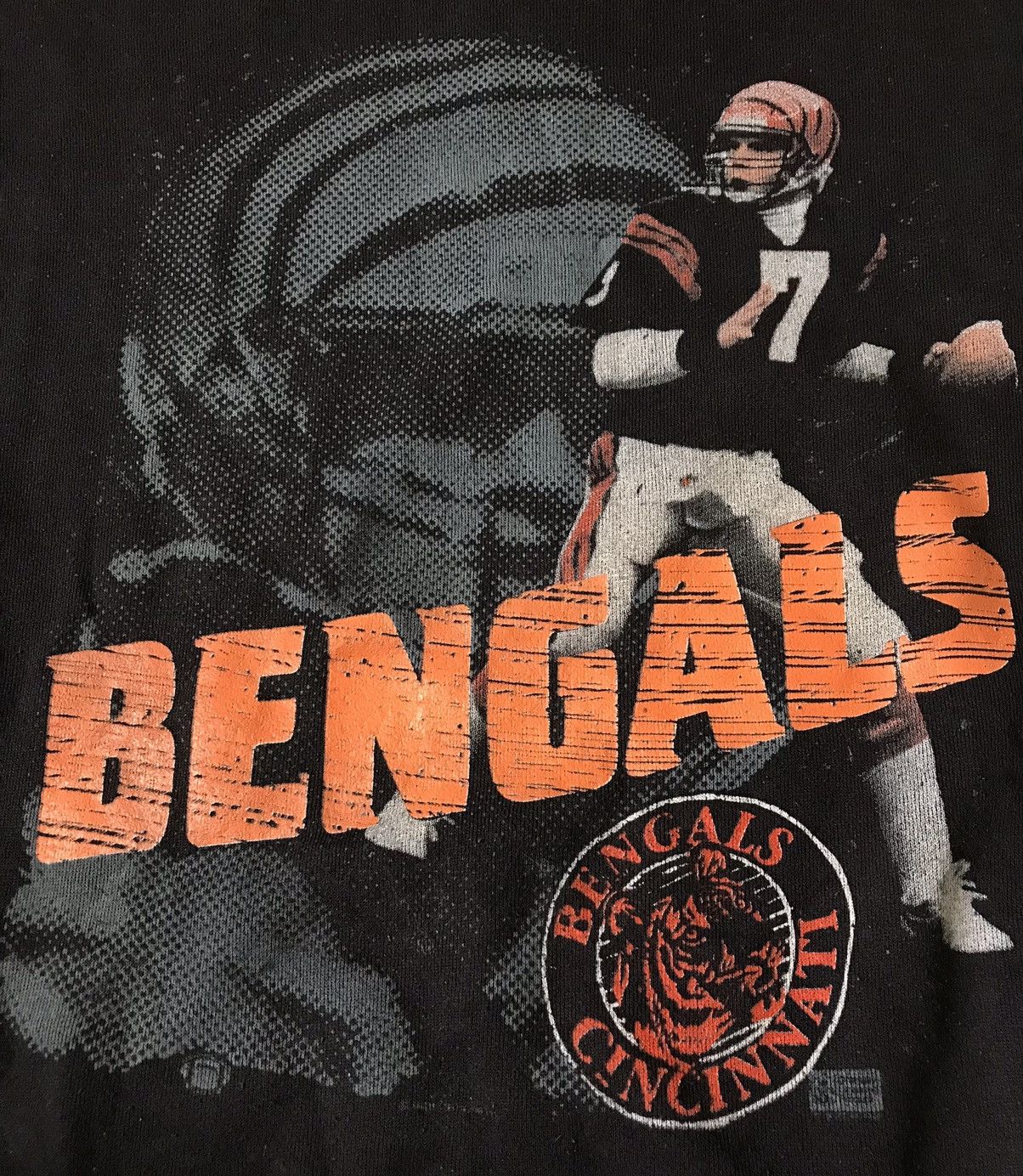 NFL × Vintage Vintage Cincinnati Bengals Season Boomer Esiason Sweatshirt Size US XL / EU 56 / 4 - 5 Thumbnail