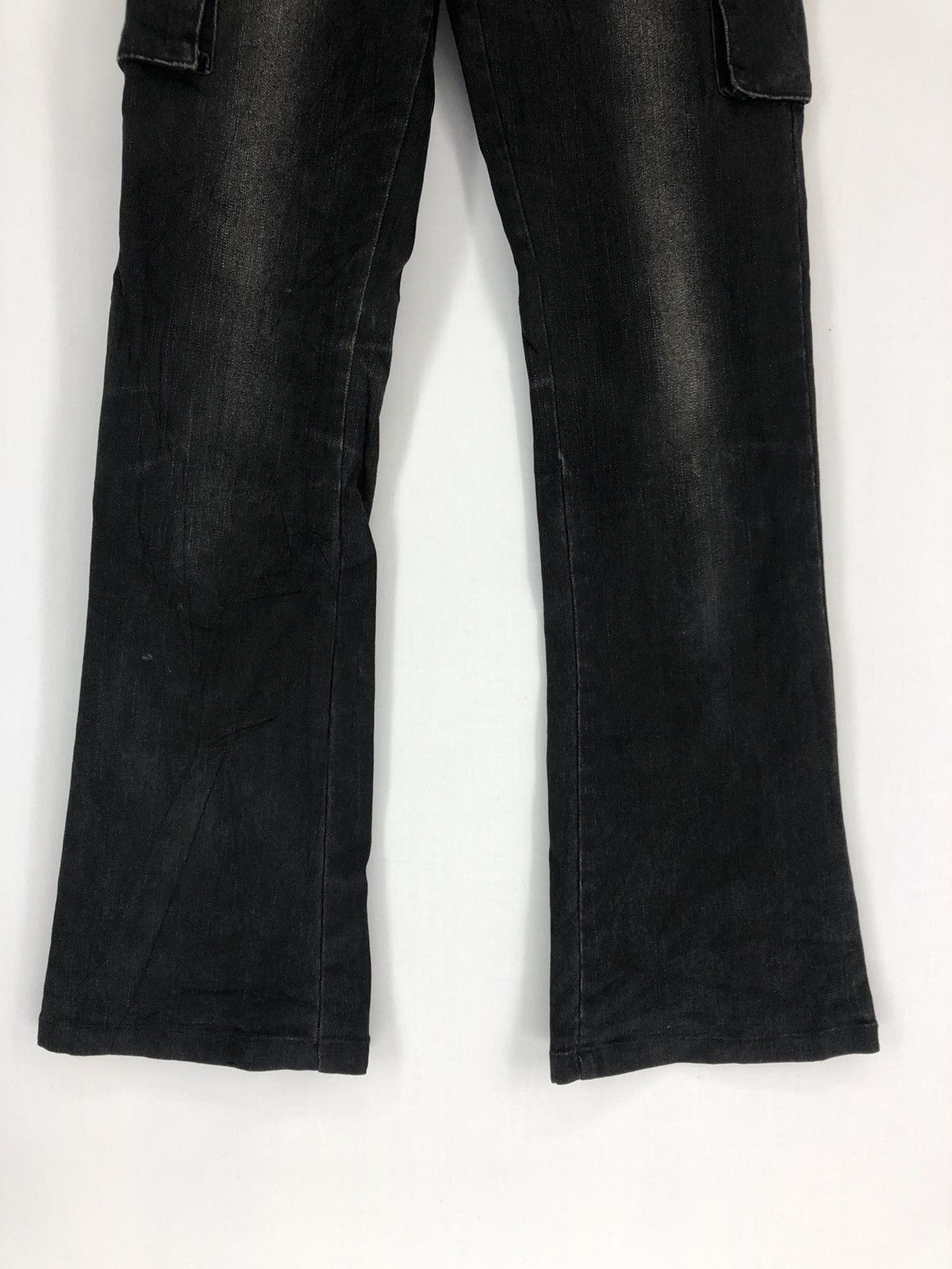 Japanese Brand K heart denim cargo multipockets utility pants Size US 28 / EU 44 - 6 Thumbnail