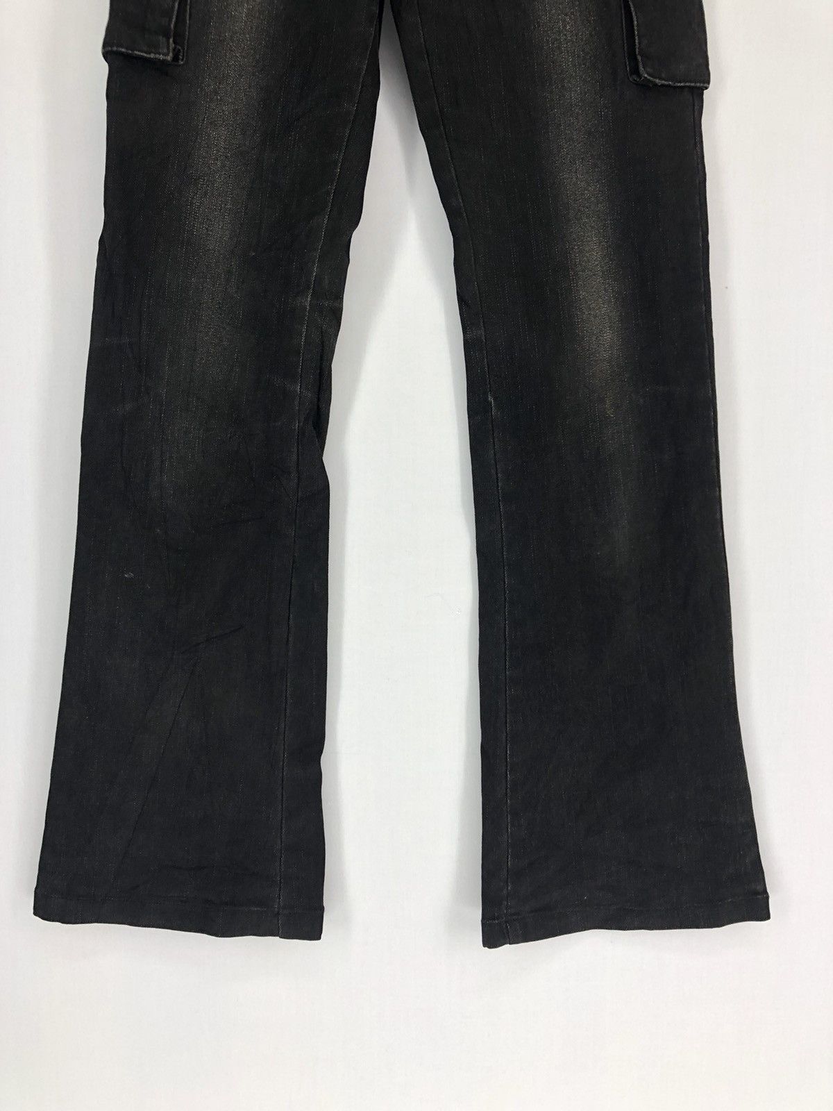 Japanese Brand K heart denim cargo multipockets utility pants Size US 28 / EU 44 - 7 Thumbnail