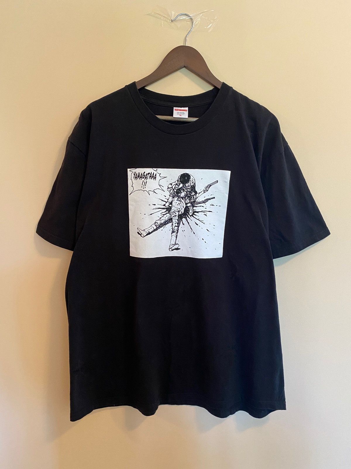 Supreme SUPREME X AKIRA YAMAGATA TEE FW17 SIZE XL BLACK | Grailed