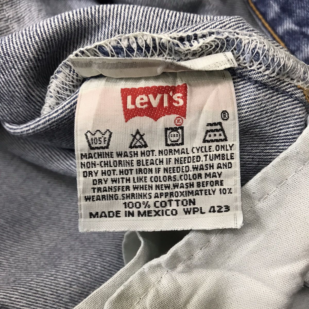 Levi's Vintage 90s Levis 501xx Denim Lightwash Nice Faded 42x41 Size US 42 / EU 58 - 22 Thumbnail
