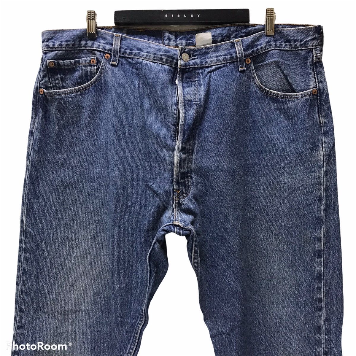 Levi's Vintage 90s Levis 501xx Denim Lightwash Nice Faded 42x41 Size US 42 / EU 58 - 3 Thumbnail