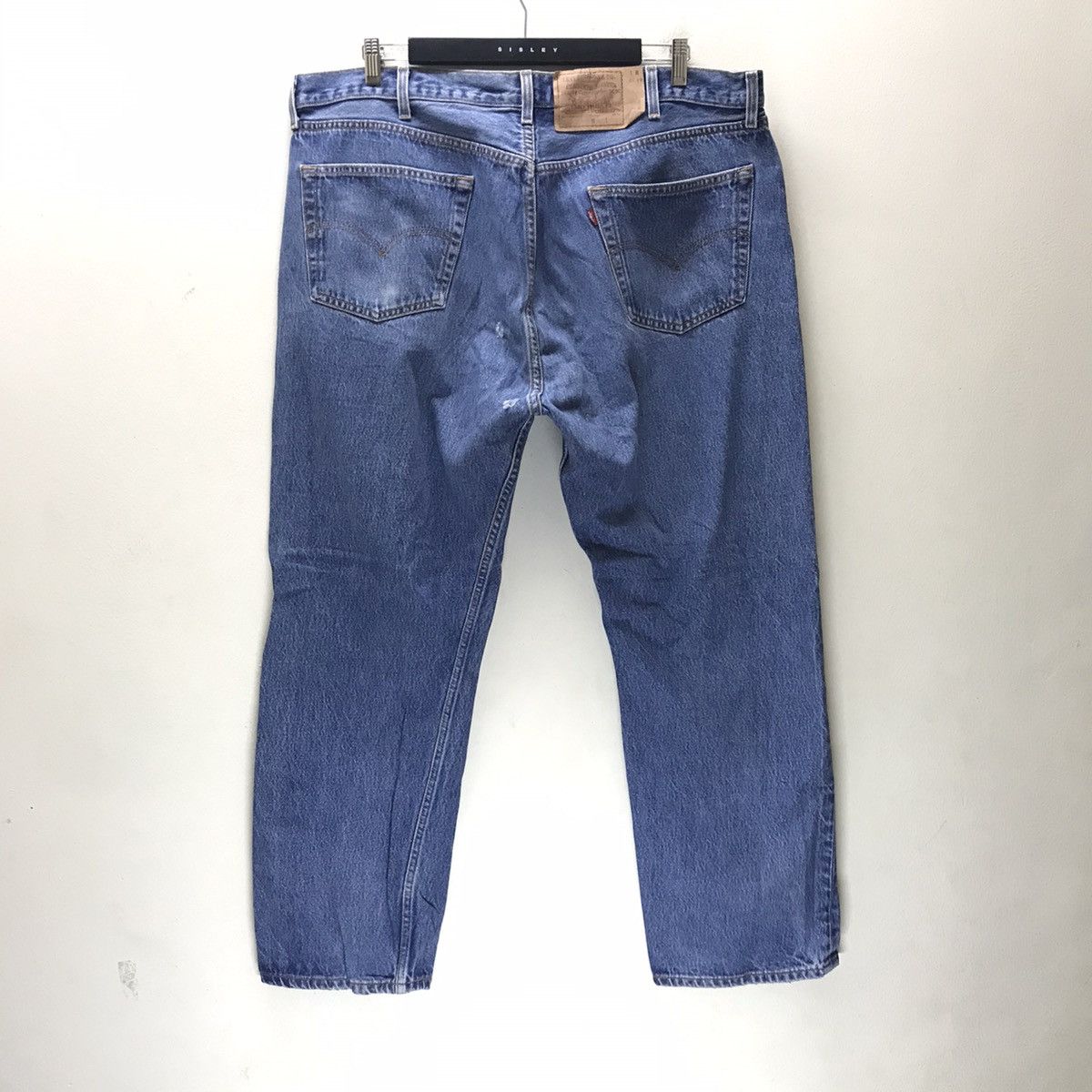 Levi's Vintage 90s Levis 501xx Denim Lightwash Nice Faded 42x41 Size US 42 / EU 58 - 10 Thumbnail
