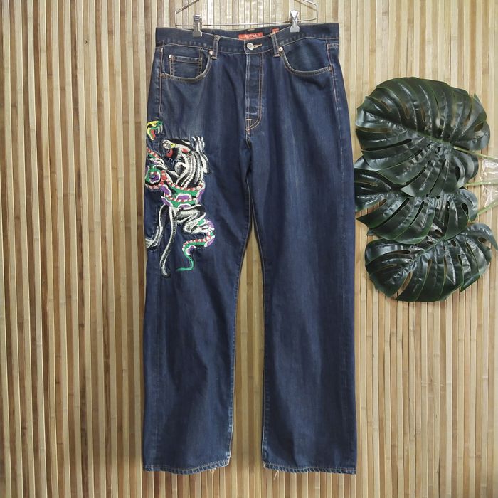 Ed Hardy Don Ed Hardy Jeans Embroided Design | Grailed