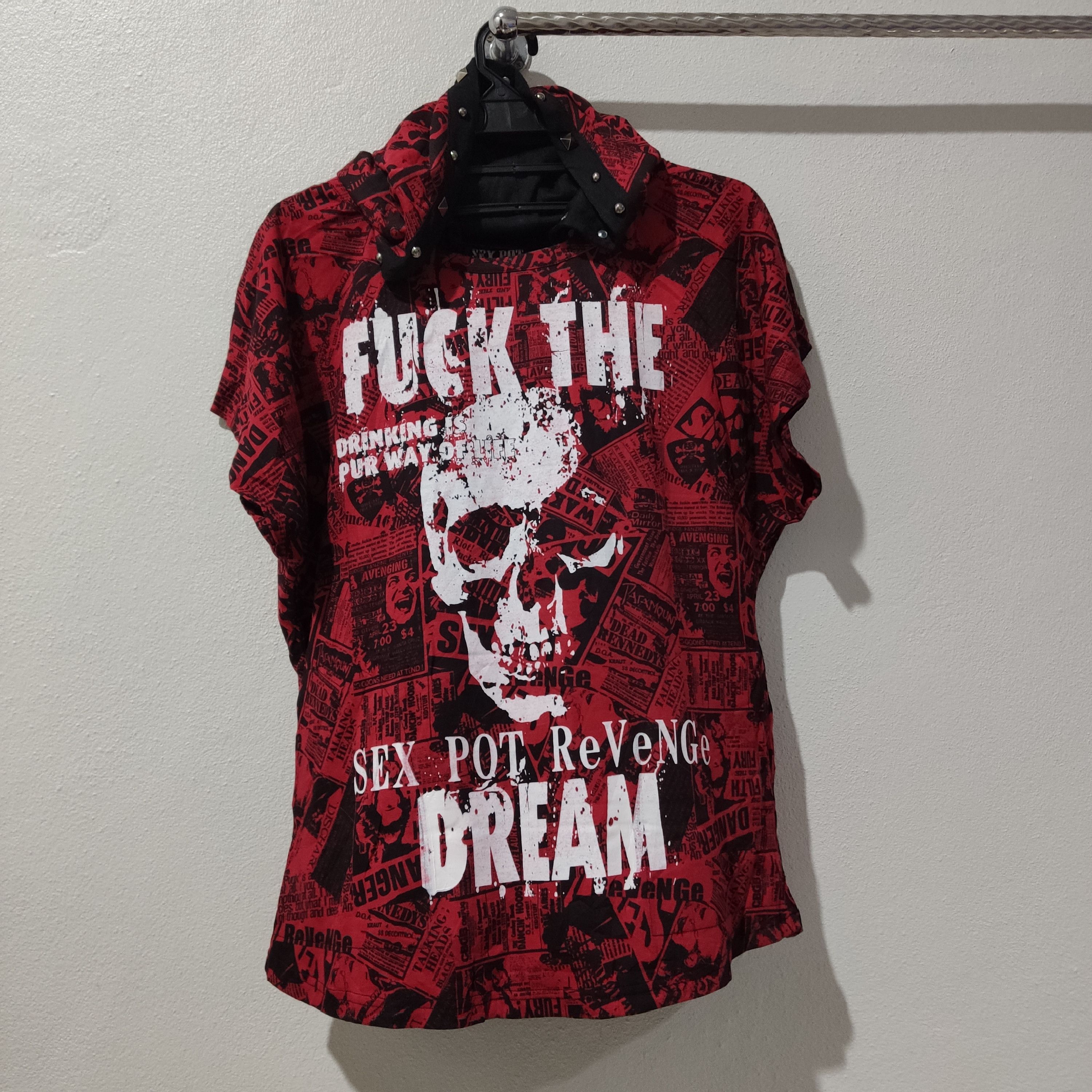 SEX POT REVENGE FUCK THE DREAM HOODIE T SHIRT