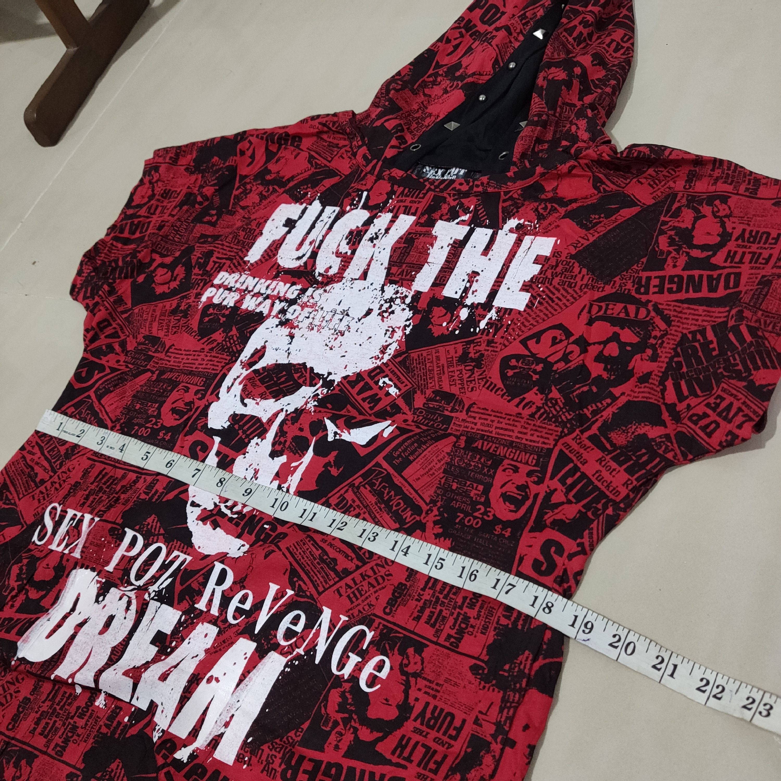SEX POT REVENGE FUCK THE DREAM HOODIE T SHIRT