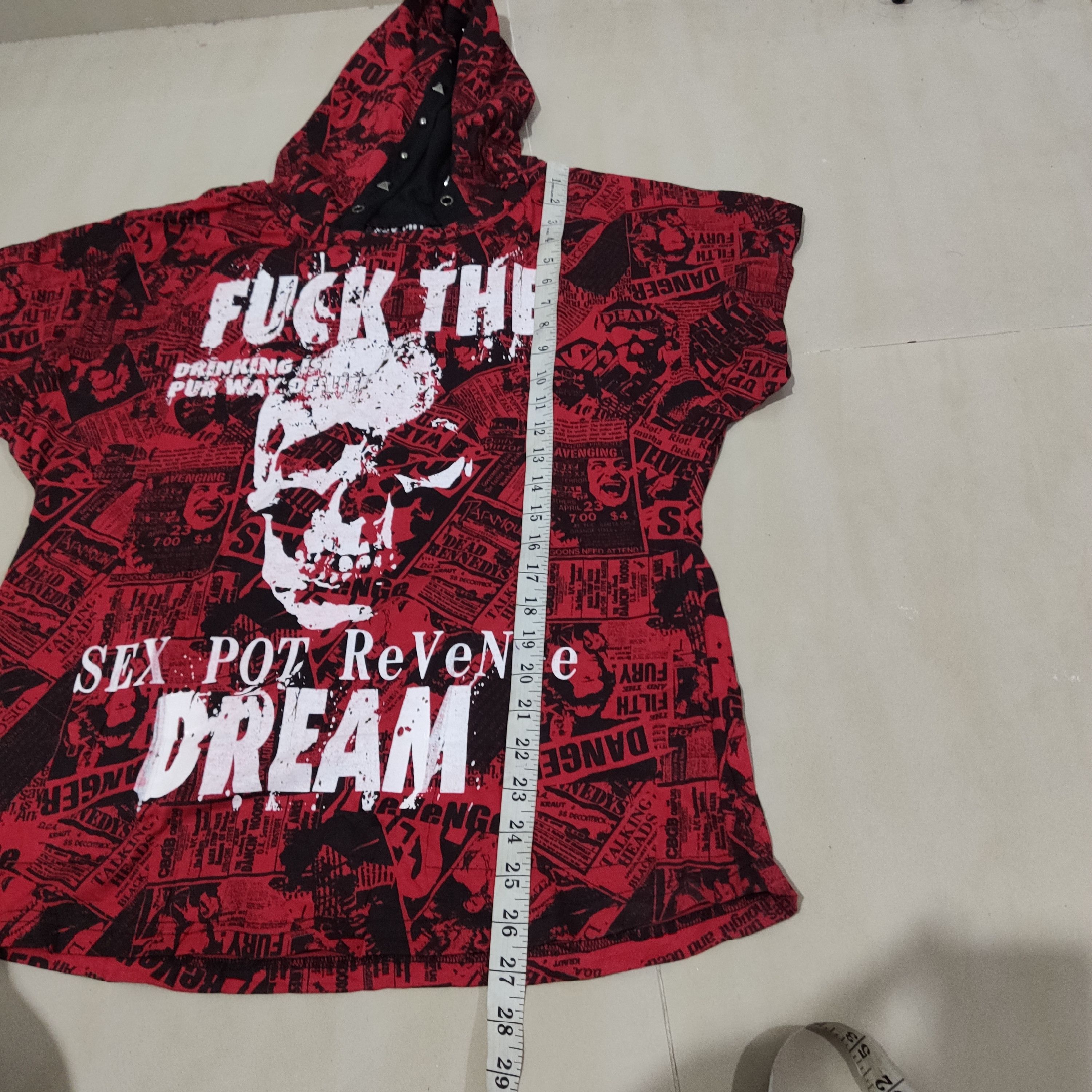 SEX POT REVENGE FUCK THE DREAM HOODIE T SHIRT
