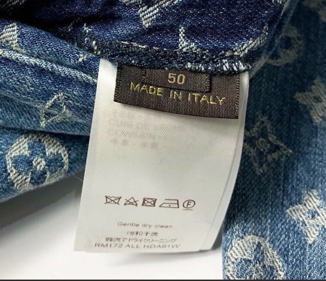 Louis Vuitton × Supreme monogram denim jacket | Grailed