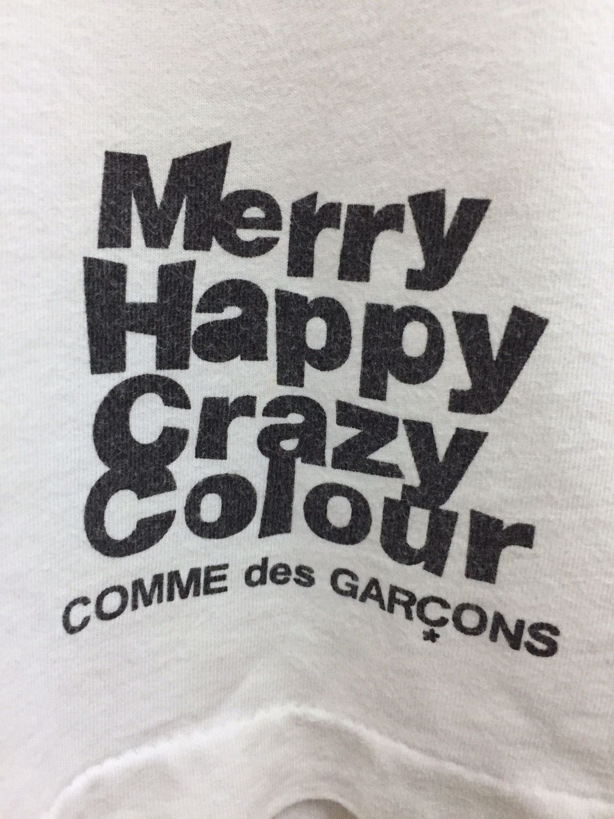 Comme des Garcons [ NEED GONE TODAY ! ] Merry Happy Crazy Color Colorful Tees Size US M / EU 48-50 / 2 - 4 Thumbnail