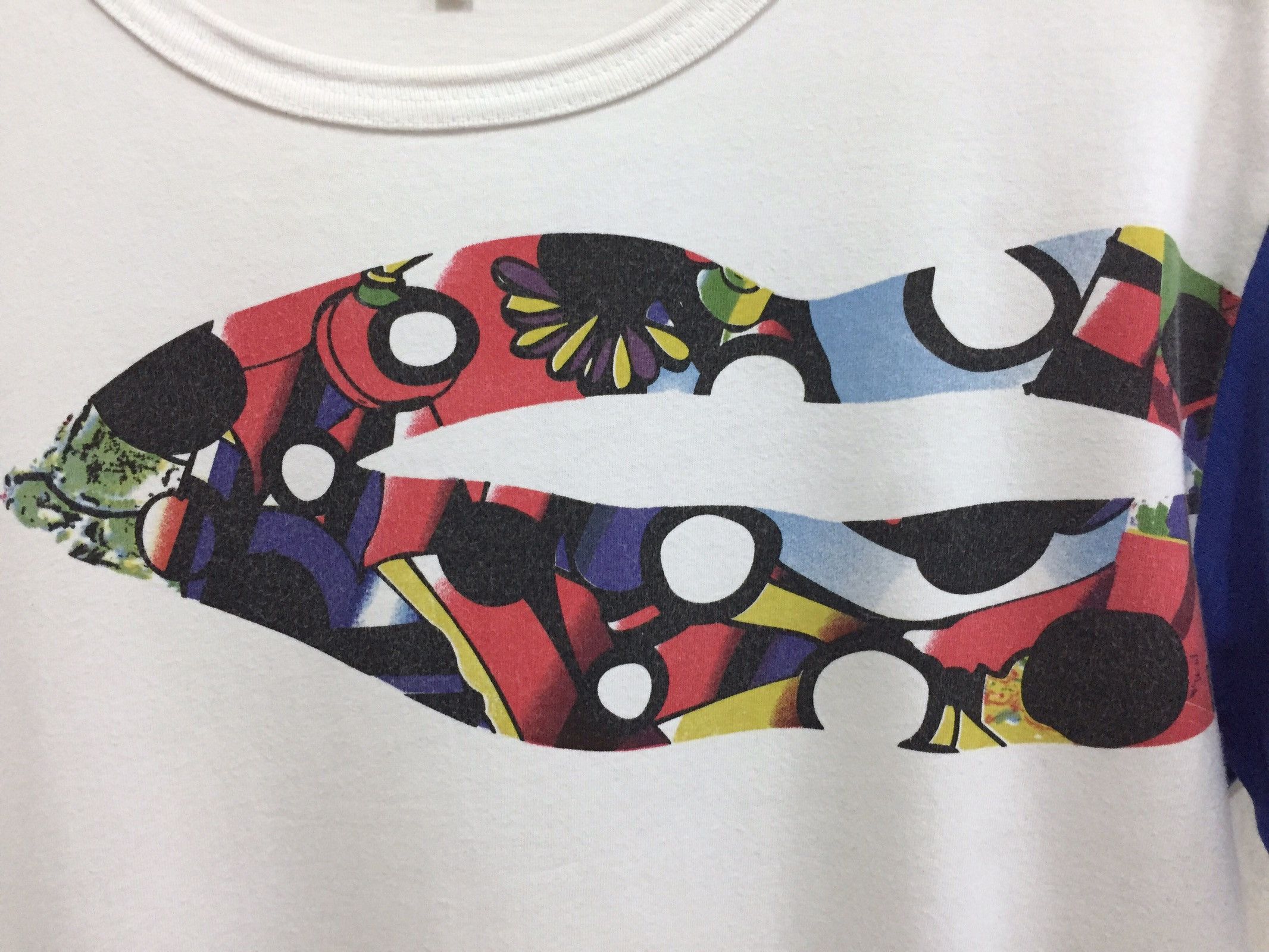 Comme des Garcons [ NEED GONE TODAY ! ] Merry Happy Crazy Color Colorful Tees Size US M / EU 48-50 / 2 - 3 Thumbnail
