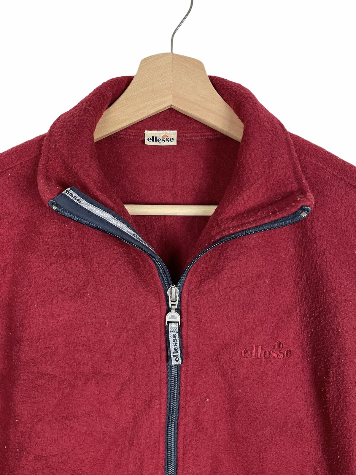 Ellesse 90s Ellesse Fleece Jacket | Techwear Gorpcore Collection Size US L / EU 52-54 / 3 - 3 Thumbnail