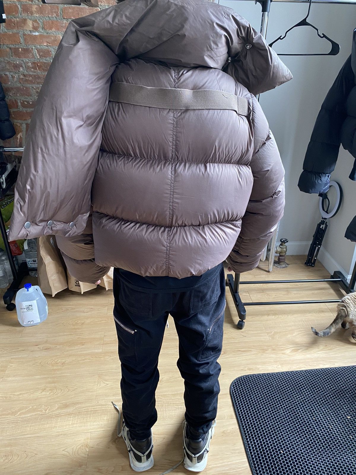 最終値下げ Rick Owens RICK OWENS FW18 SISYPHUS CROPPED PUFFER JACKET その他