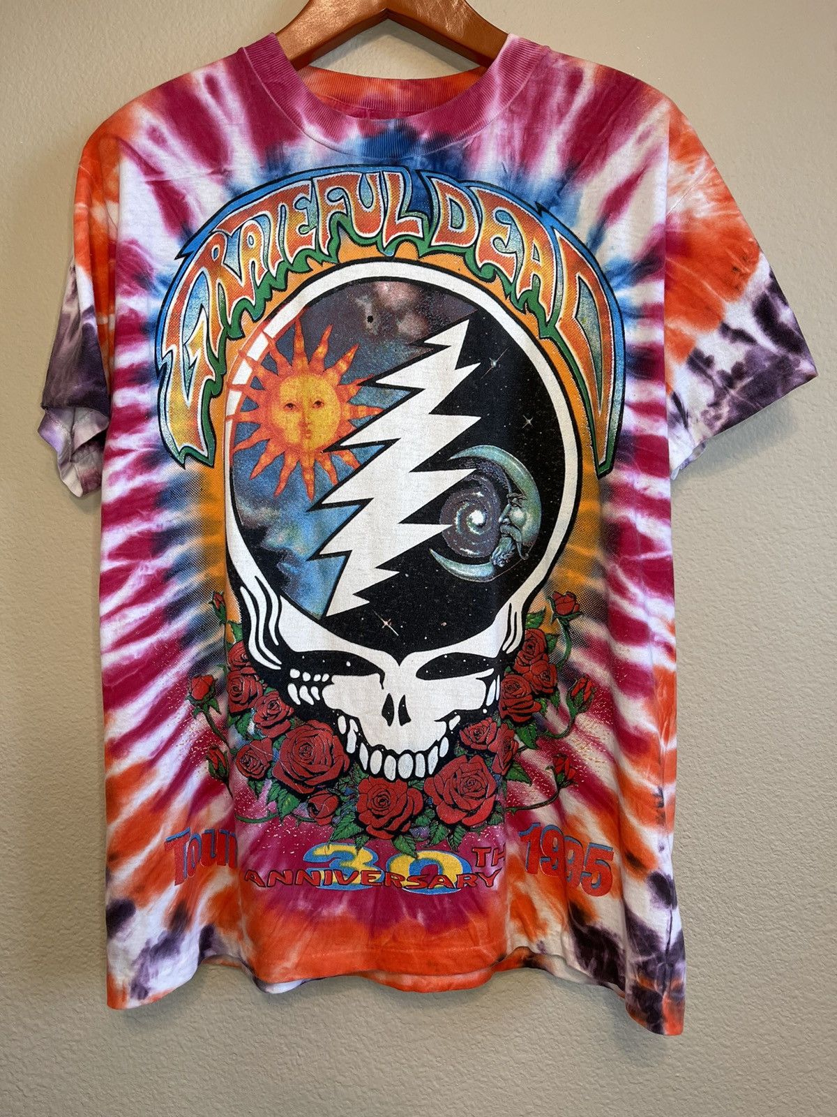 Grateful Dead - 30th Anniversary Tie Dye T-Shirt