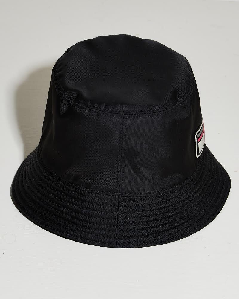 Prada Black Prada nylon bucket hat Size ONE SIZE - 2 Thumbnail