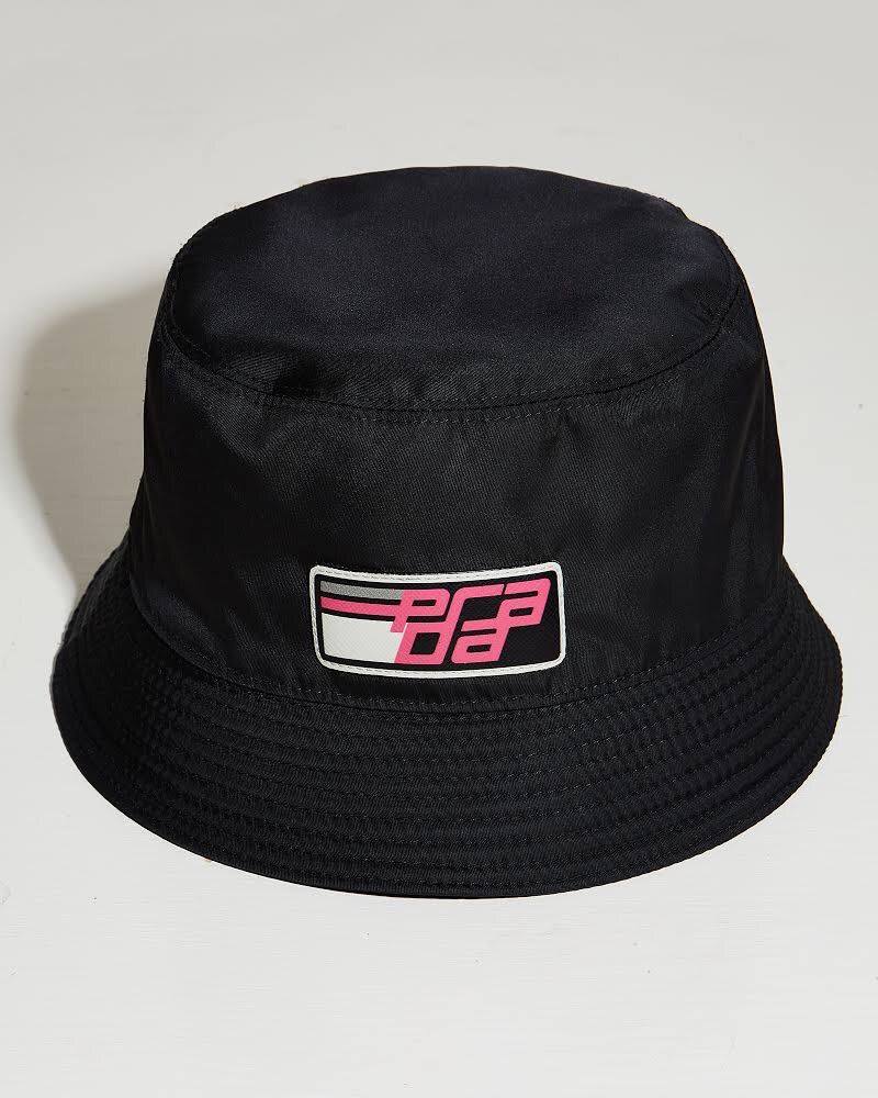 Prada Black Prada nylon bucket hat Size ONE SIZE - 1 Thumbnail