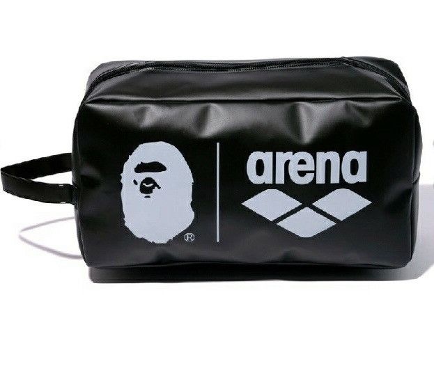 image of Bape Arena Waterproof Bag in Black, Men's