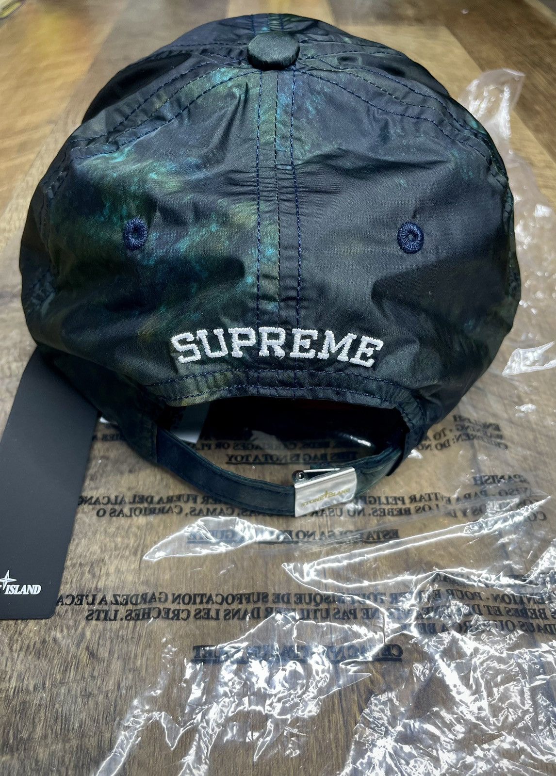 Stone Island × Supreme Supreme Stone Island Quilted Nylon 6 panel